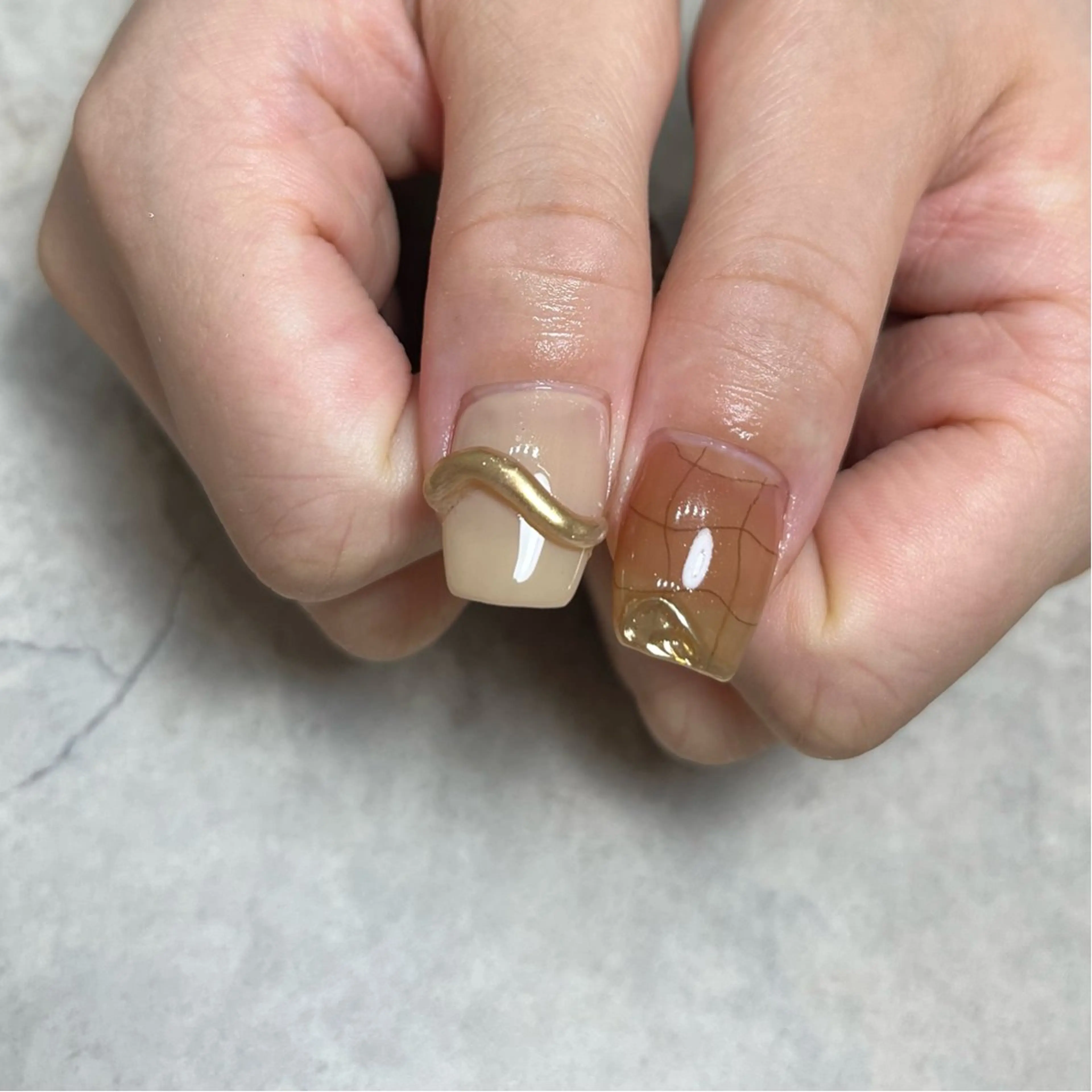 ネイル ハンドネイル nail salon O (en)所属・vegh. nail／阿波座のネイルデザイン