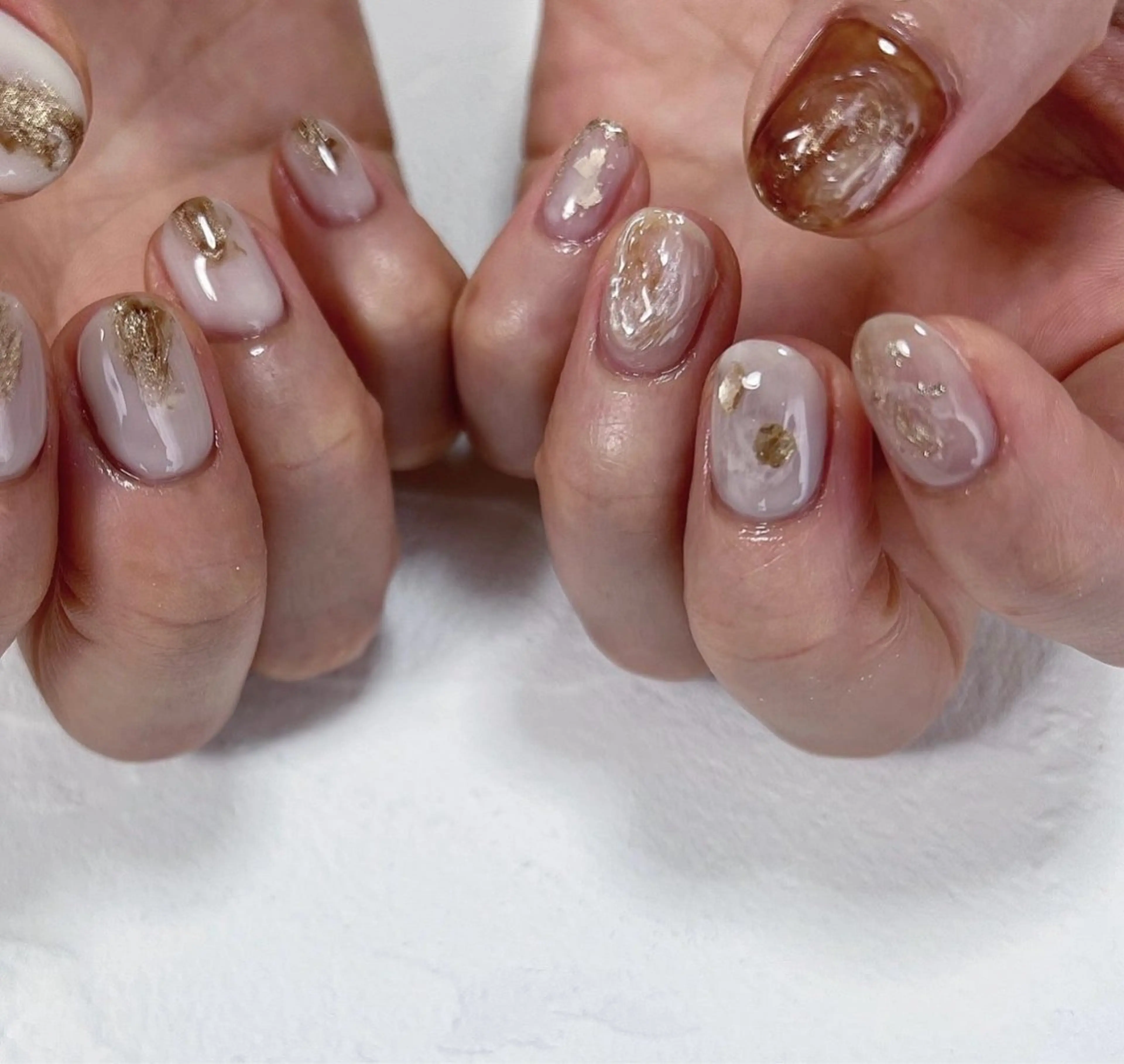 ネイル ハンドネイル ハンドケア nail salon una.のネイルデザイン