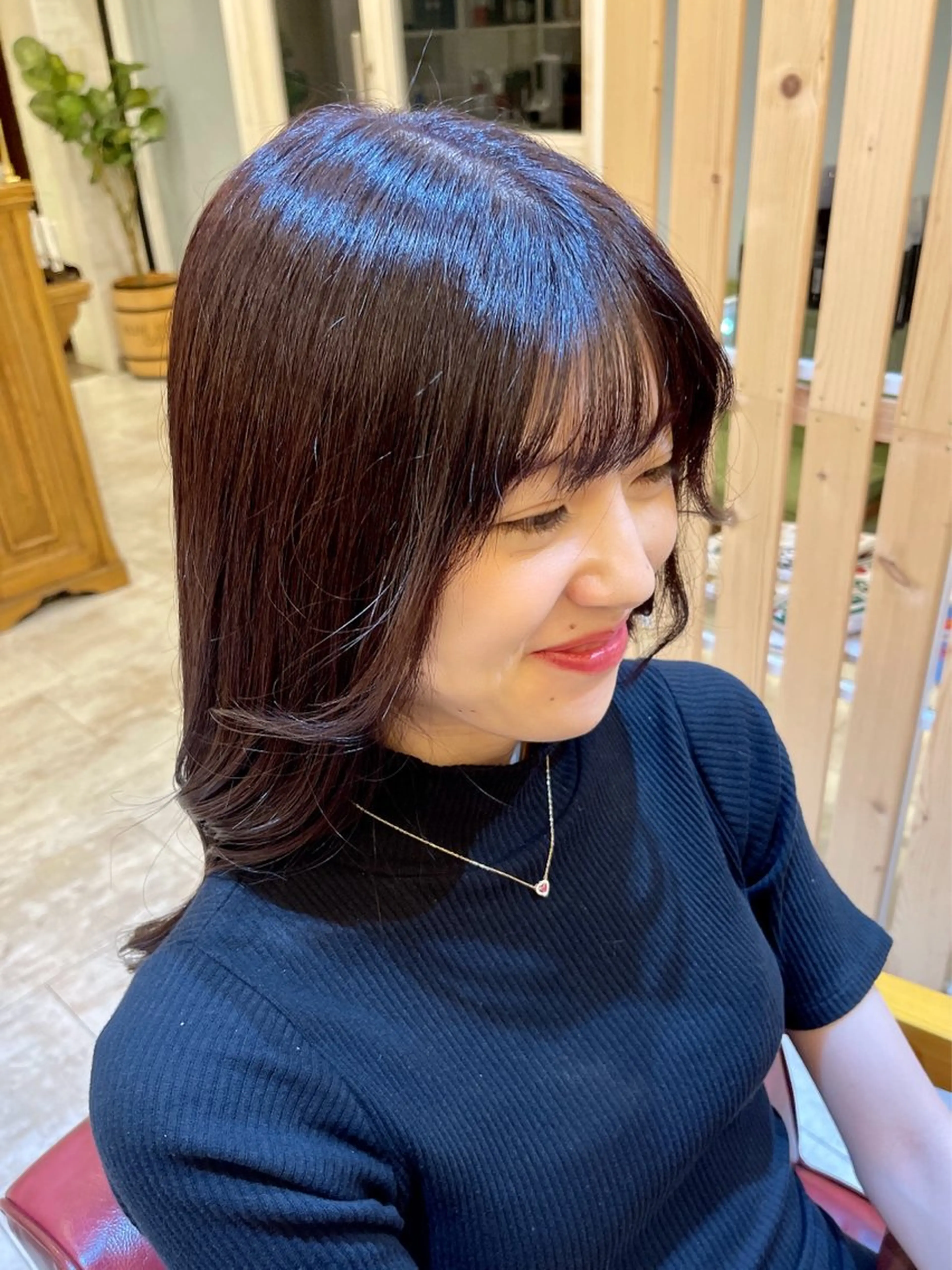ロング カラー 韓国風ヘア 🍭透明感カラー 志賀拓海🍬🌈のヘアスタイル