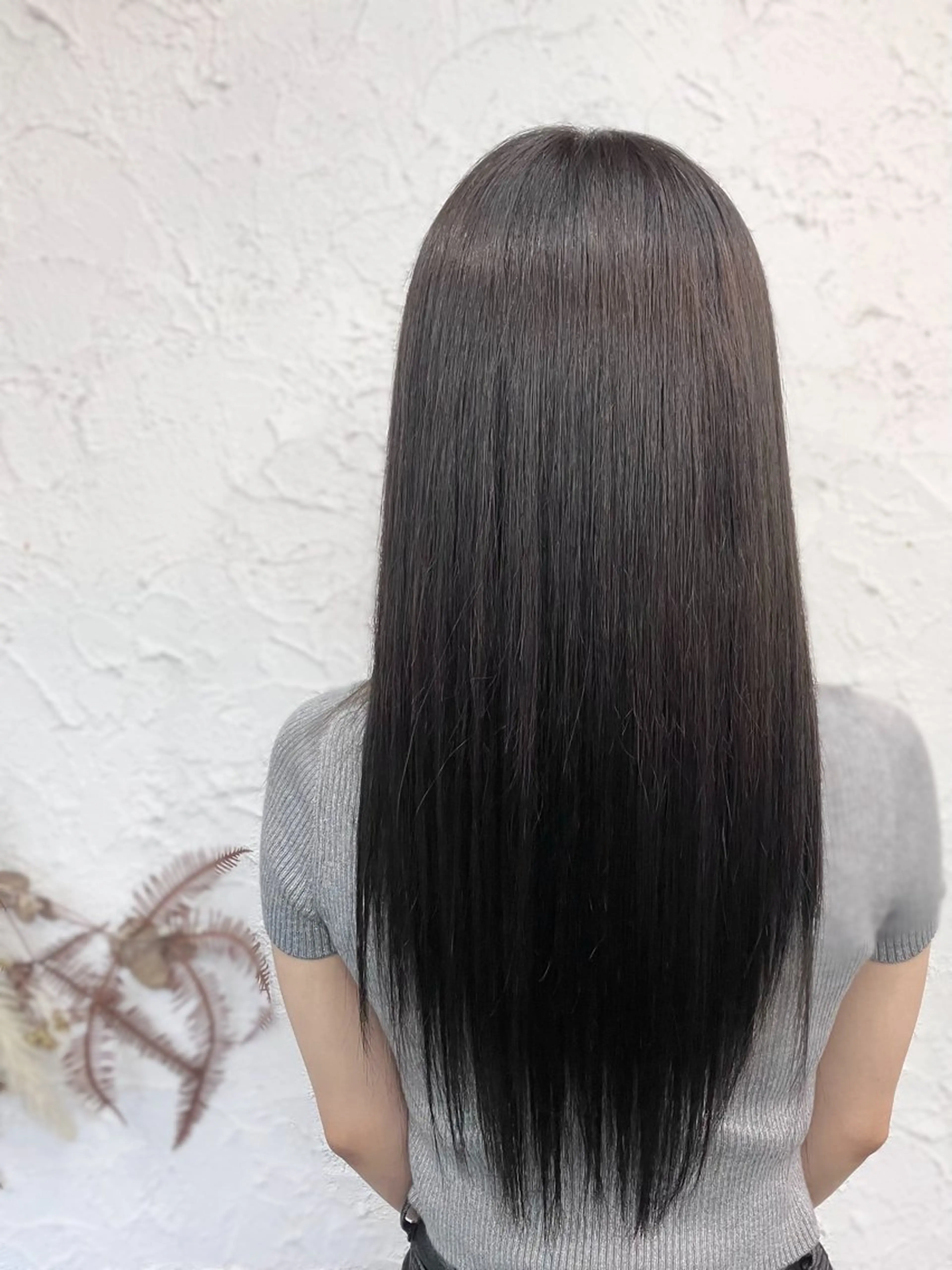 ロング 縮毛矯正 末吉 慶多のヘアスタイル