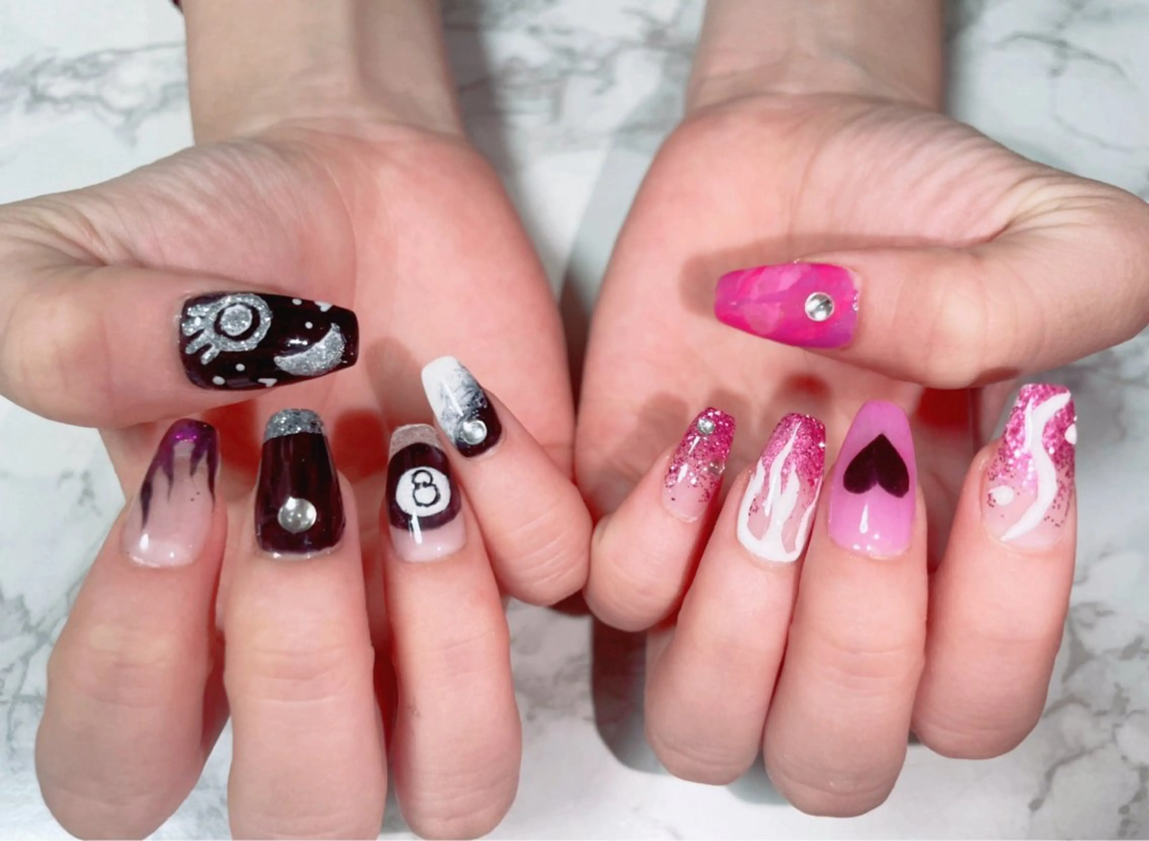 ネイル ハンドネイル nail salon KURI所属・🩷栗林 海音🩷のネイルデザイン