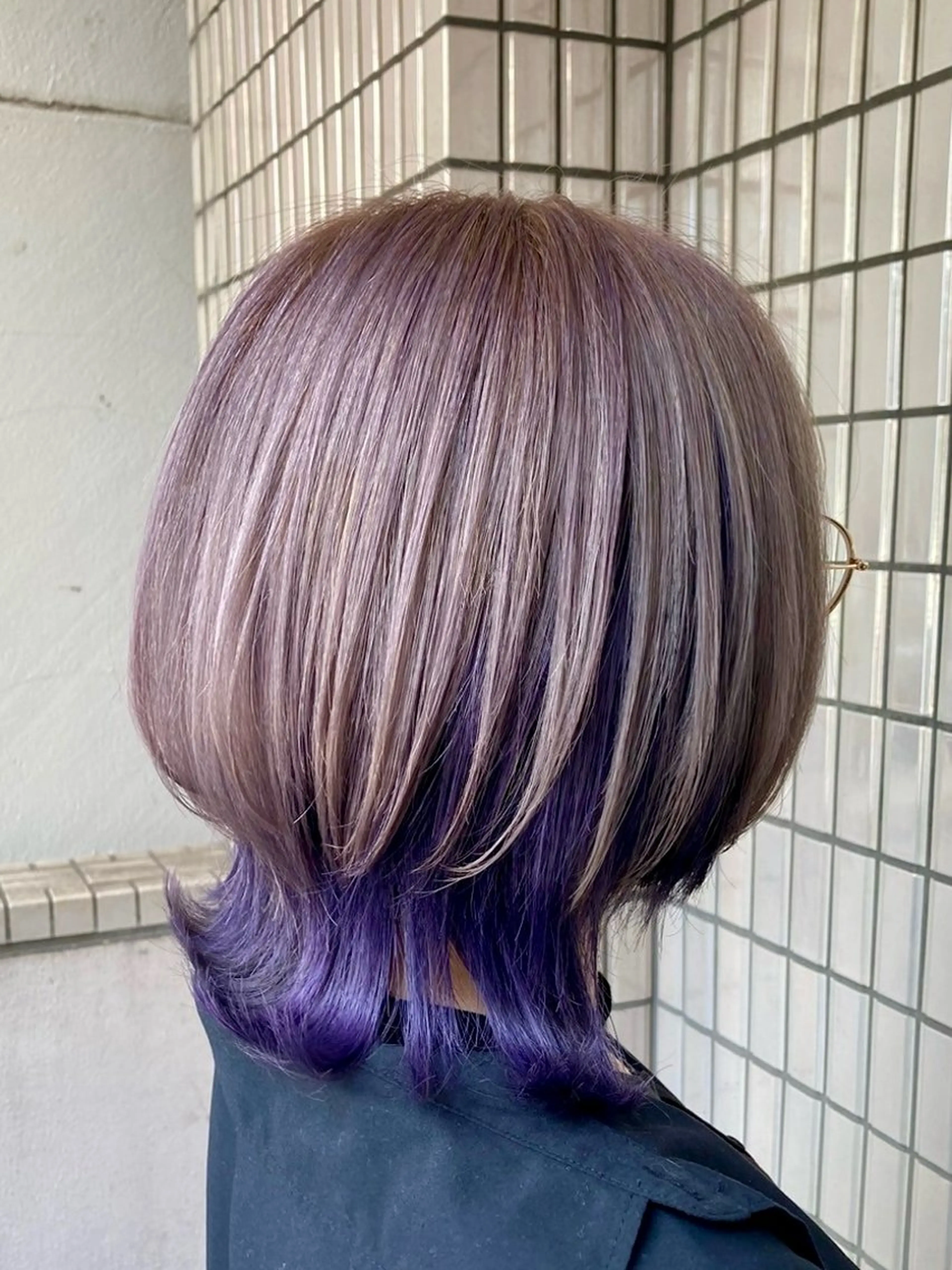 カラー 八馬 那由多のヘアスタイル