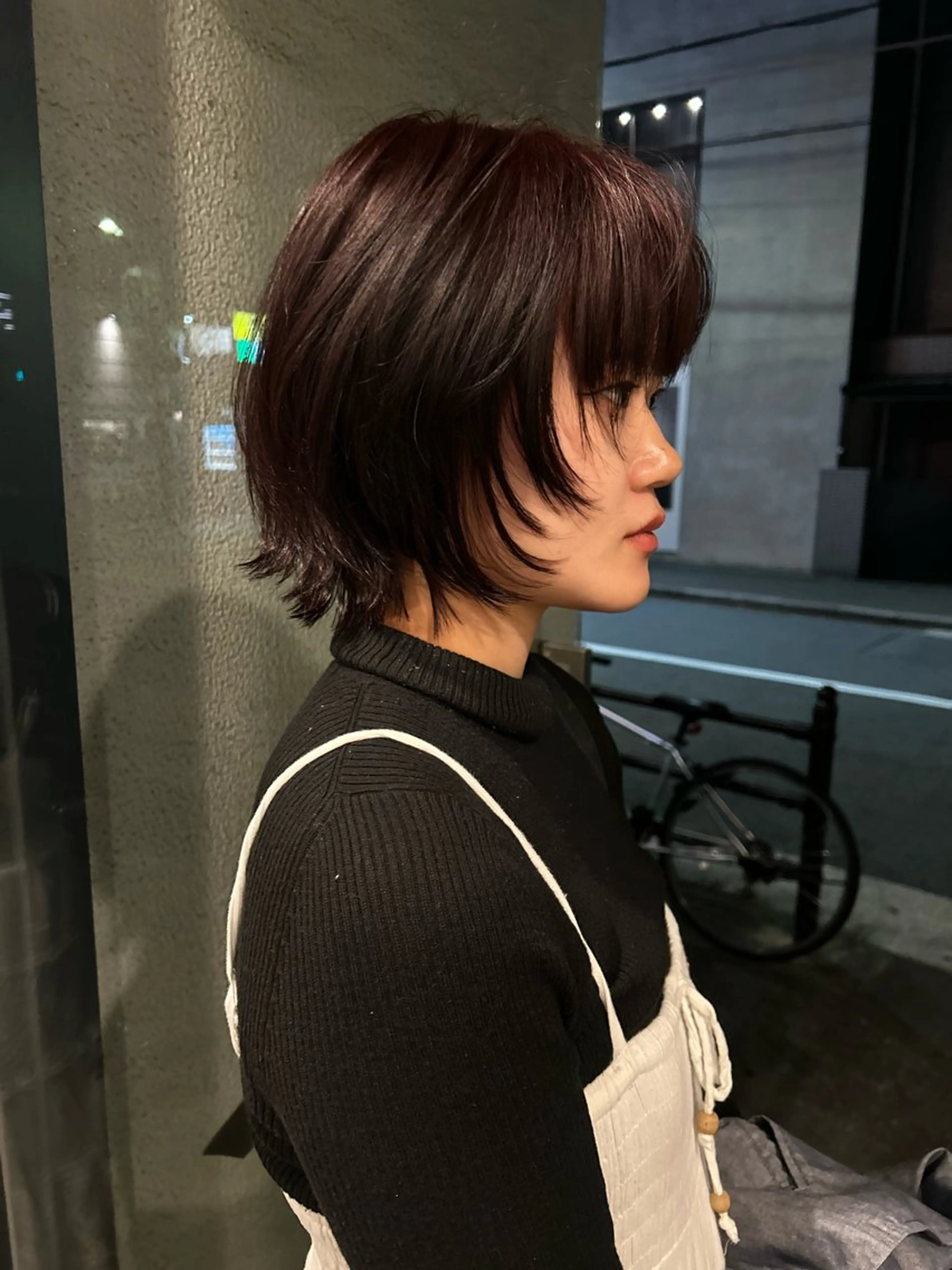 ショート hen所属・心斎橋/レイヤー/ ブリーチ/モエのヘアスタイル