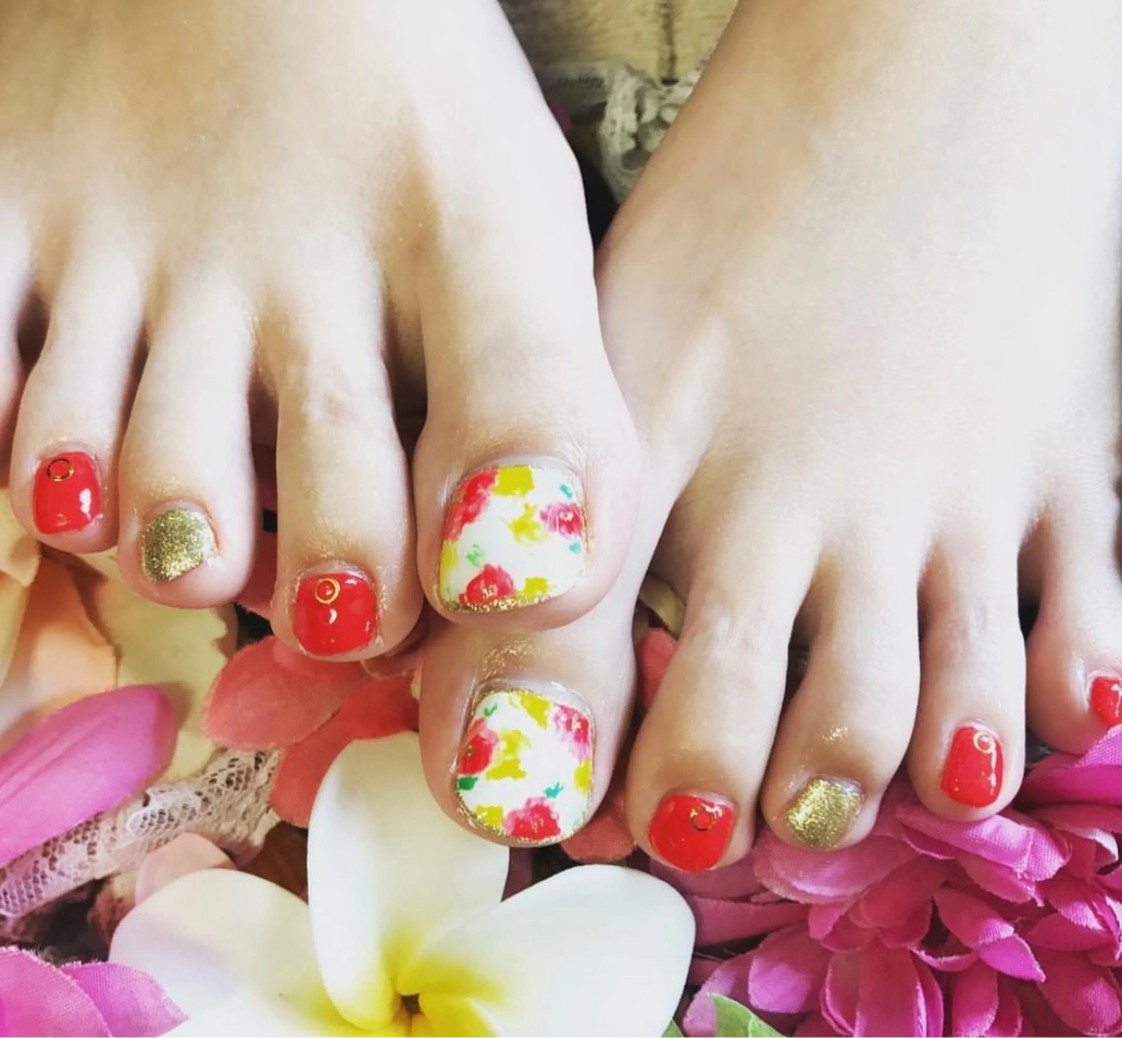 ネイル フットネイル eyenailist NANAのネイルデザイン