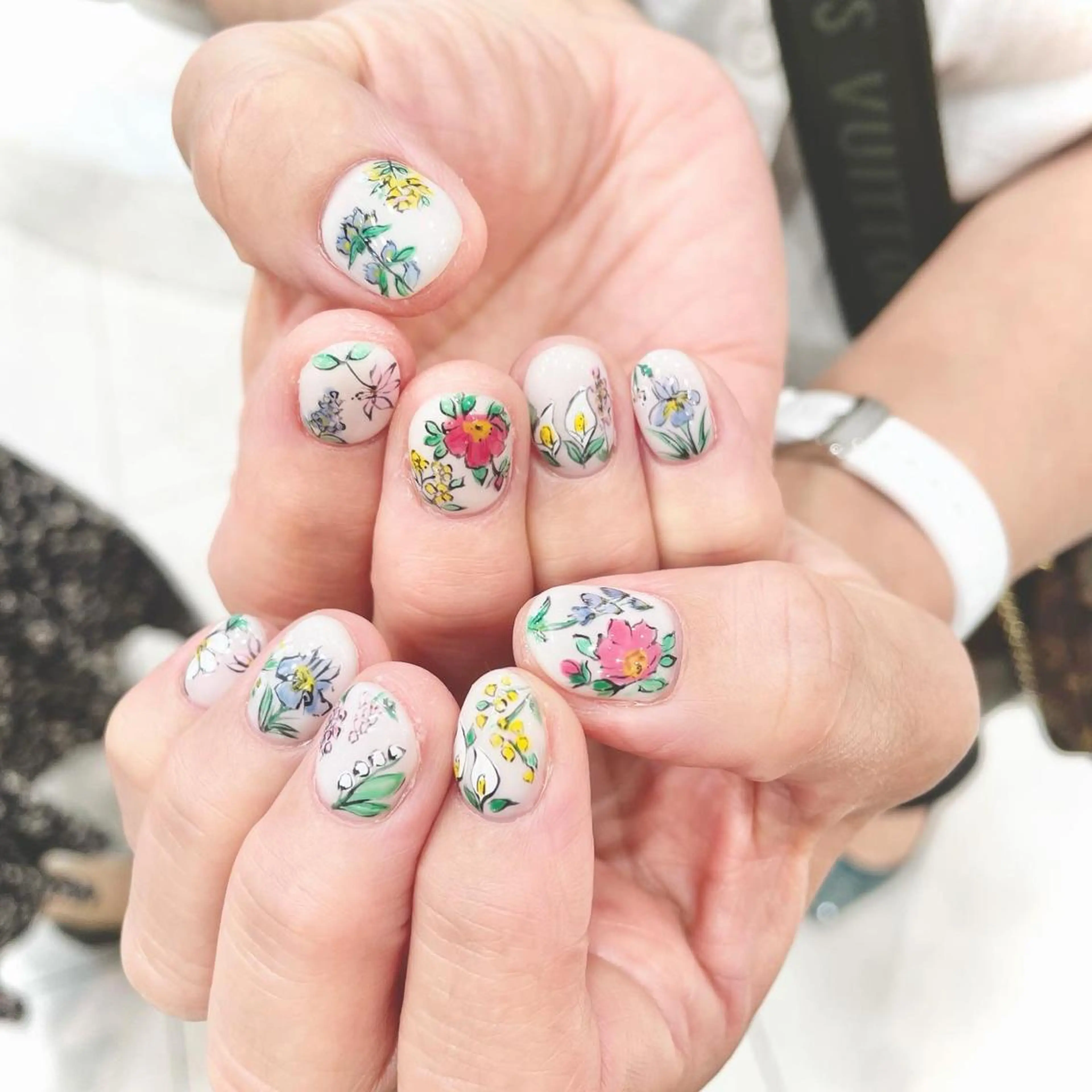 ネイル アートネイル ハンドネイル Ash関内ネイリスト 荒木晴香のネイルデザイン