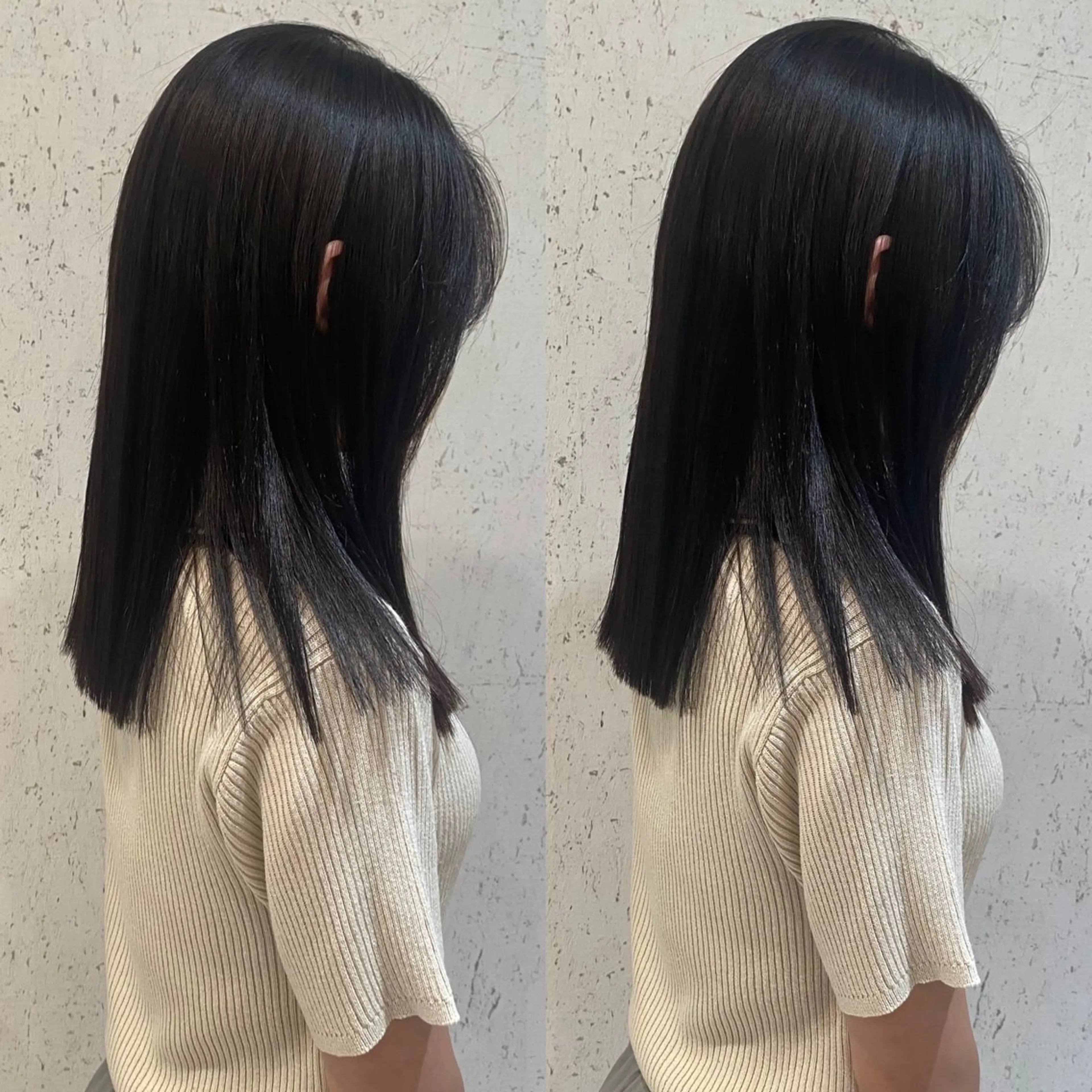 ミディアム パーマ ミディアムパーマ カット 縮毛矯正 トリートメント mai / linoah˚✧のヘアスタイル