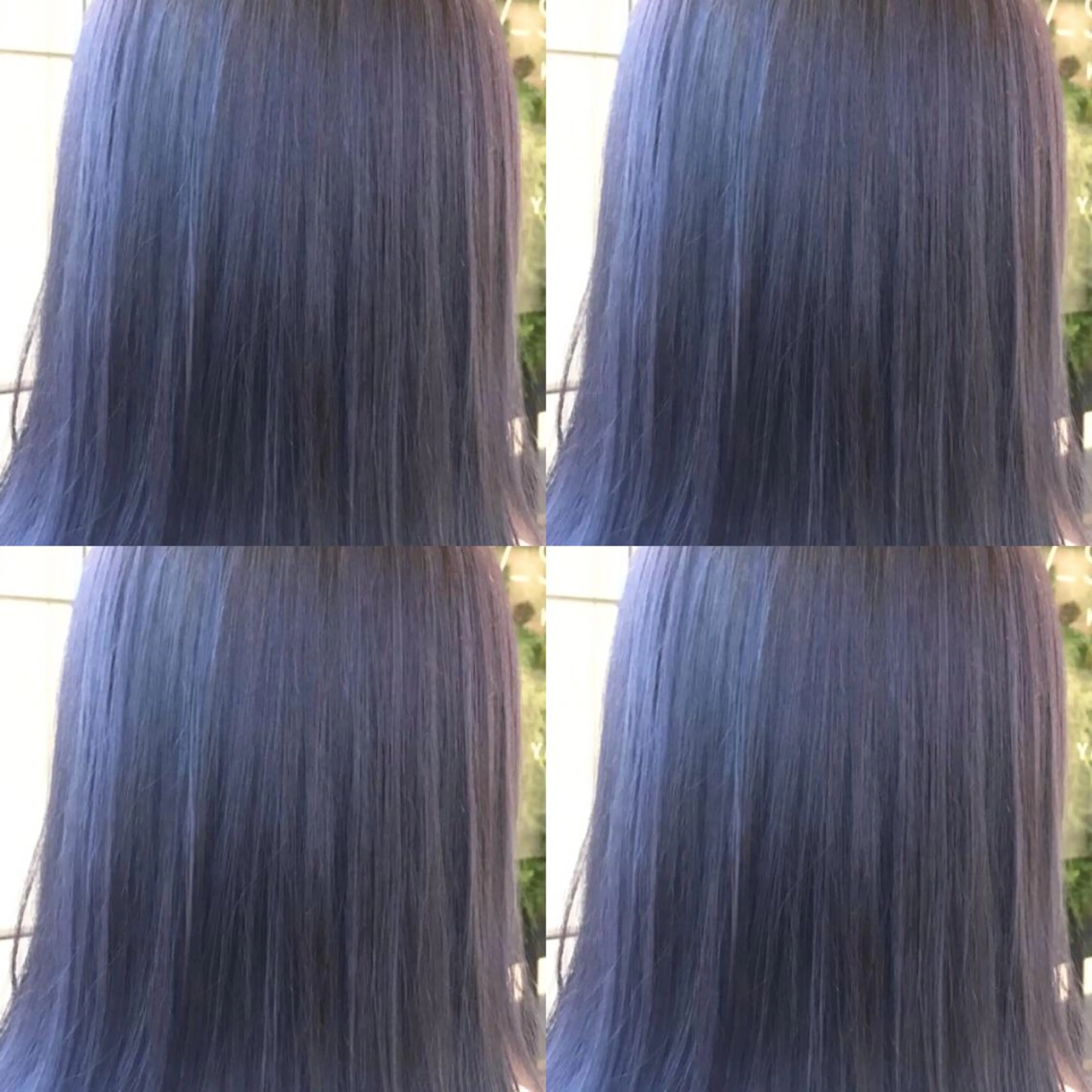 セミロング カラー ヘアカラー Hanna by W_SALONのヘアスタイル