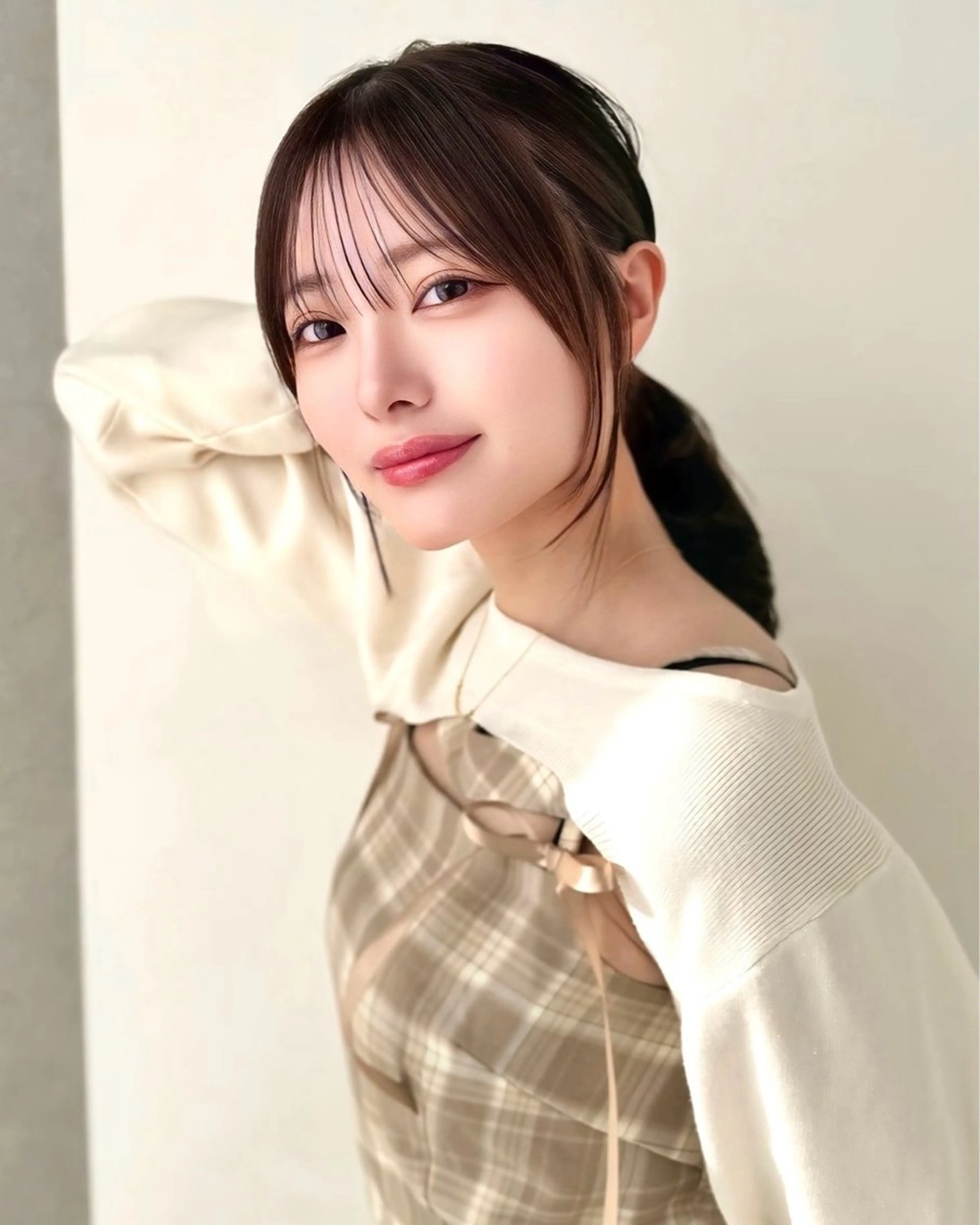 セミロング cache cache所属・けんけん cachecacheのヘアスタイル