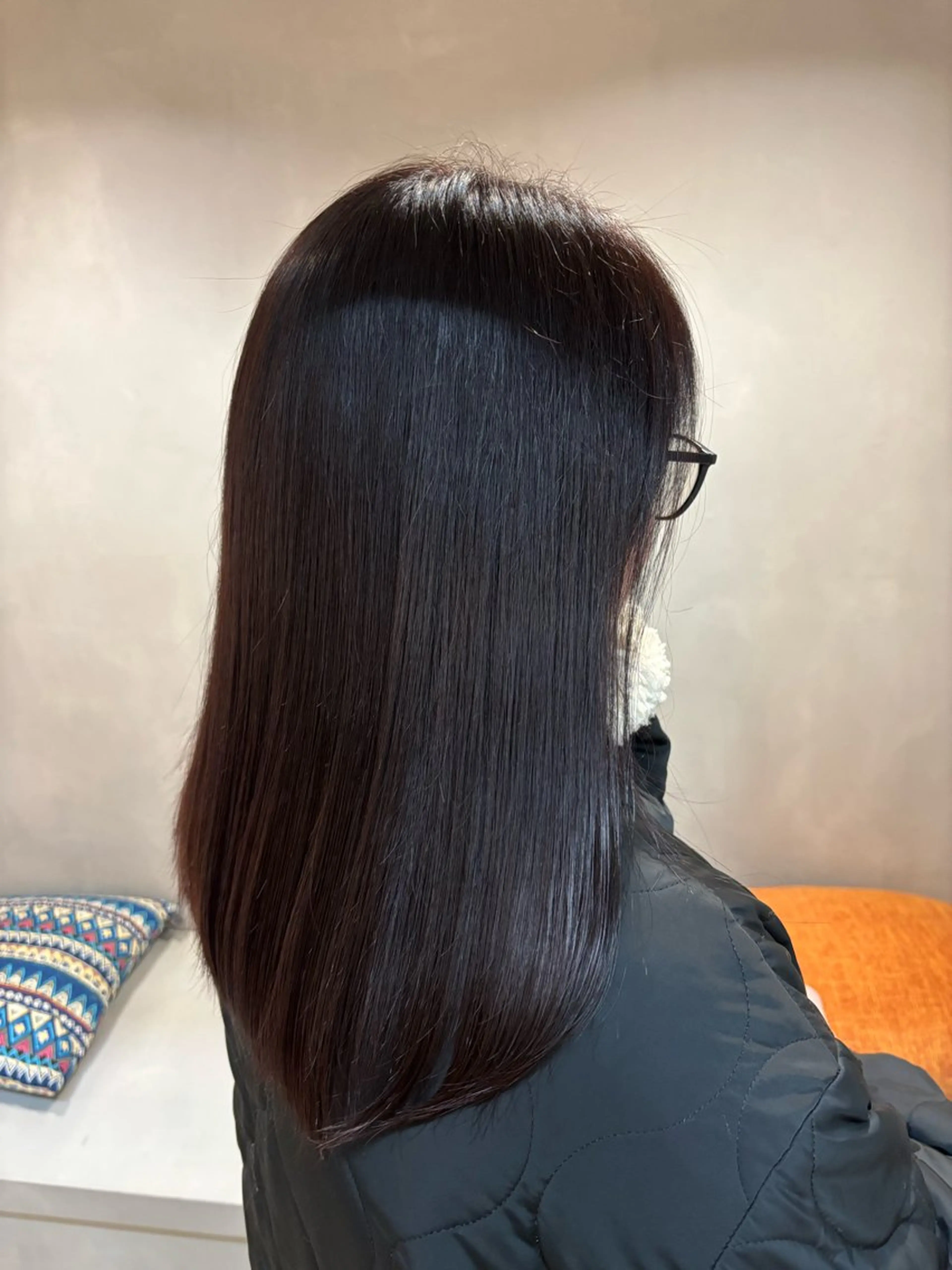 カット➕ダメージレスワンカラー✨️の写真