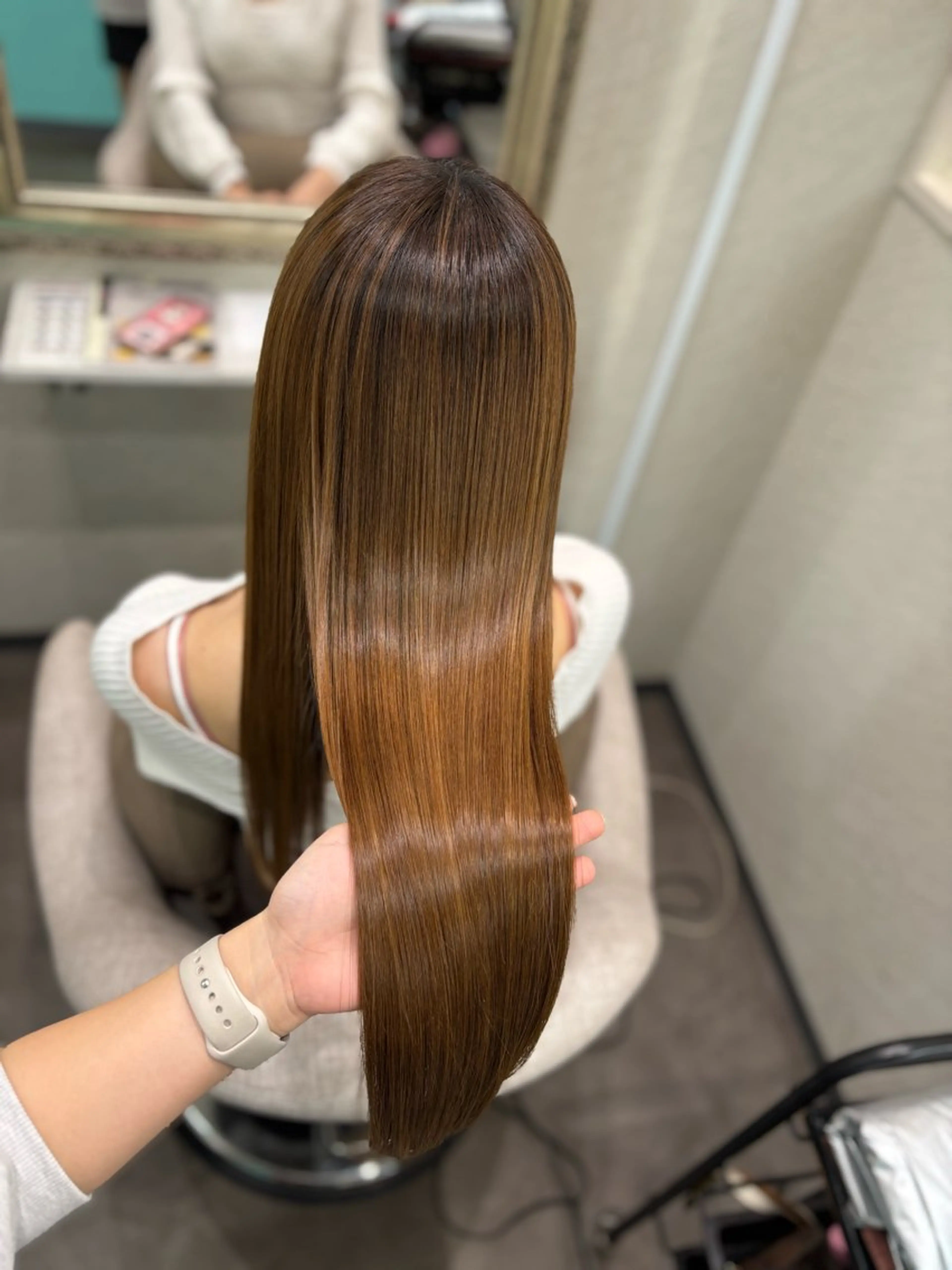 ロング 髪質改善 トリートメント トリートメント seta.shinjuku所属・縮毛矯正/艶髪/ ミヅキ🌹🌙のヘアスタイル