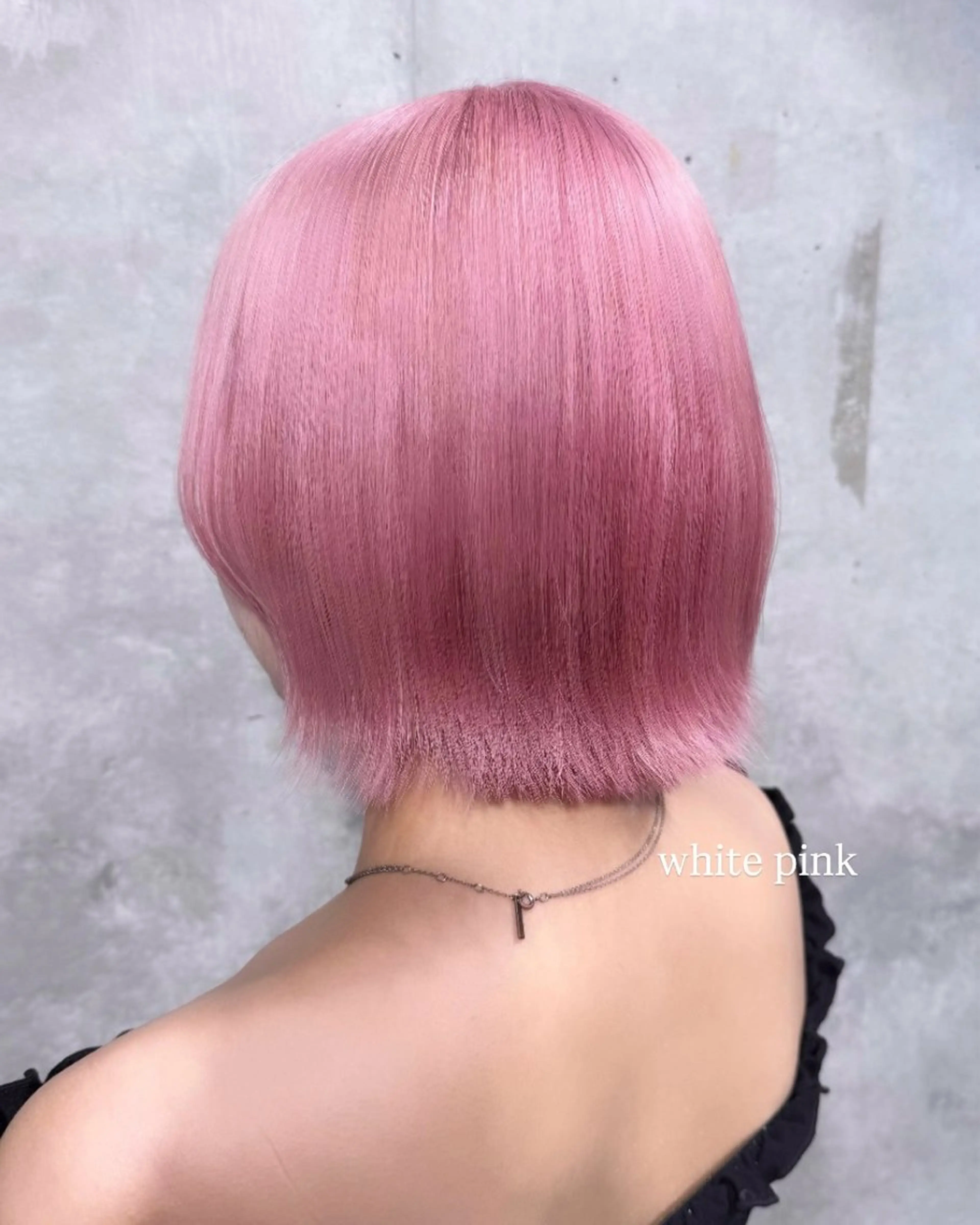 ミディアム ヘアカラー 🤍透明感カラー ソメヤナナ 🤍のヘアスタイル