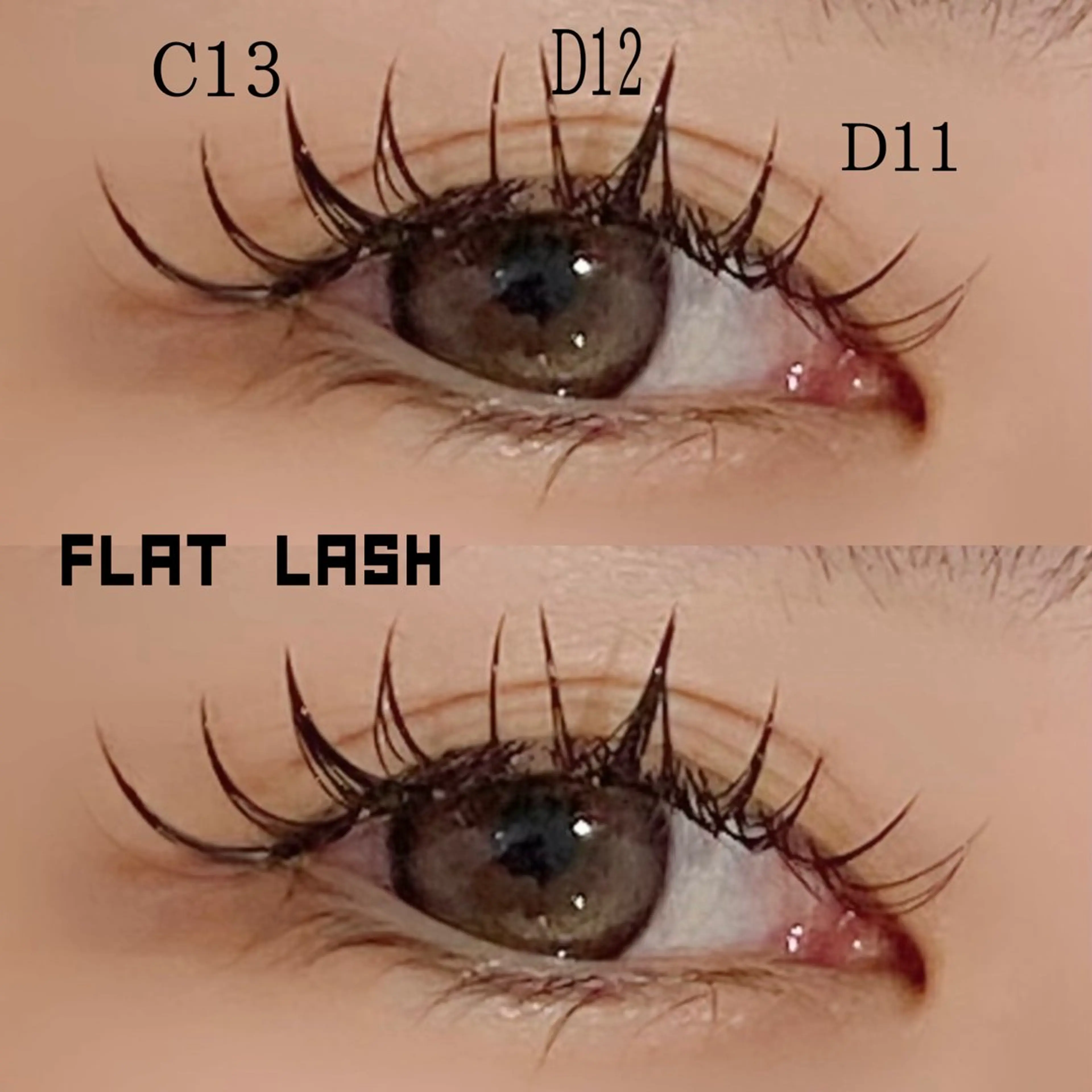 マツエク・マツパ 付け放題 フラットラッシュ マツエク 成美SALON eyelashのマツエク・マツパデザイン