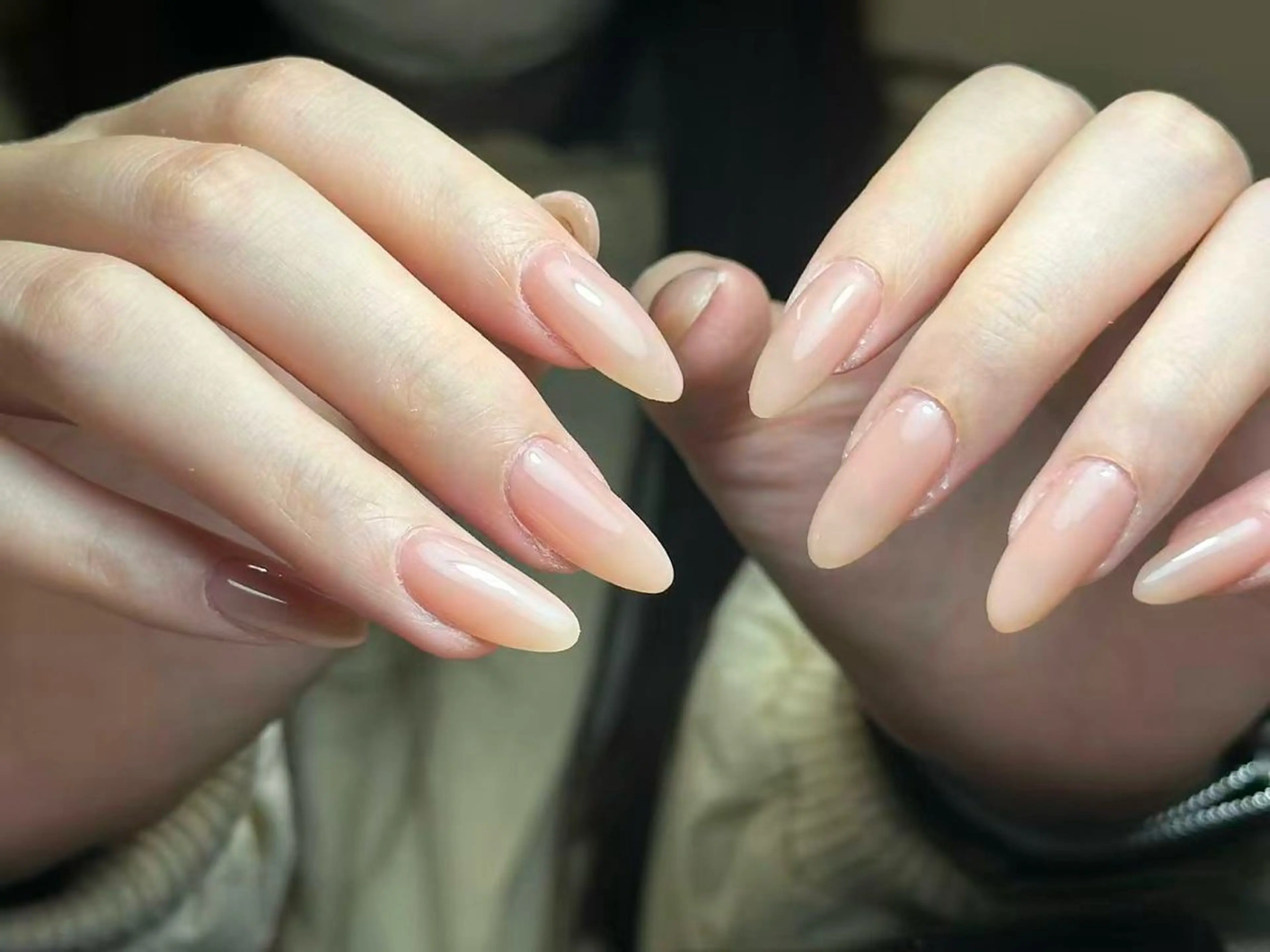 ネイル アートネイル 韓国ネイル 持ち込み ニュアンスネイル ワンカラーネイル ハンドネイル ハンドケア イブ ネイリのネイルデザイン