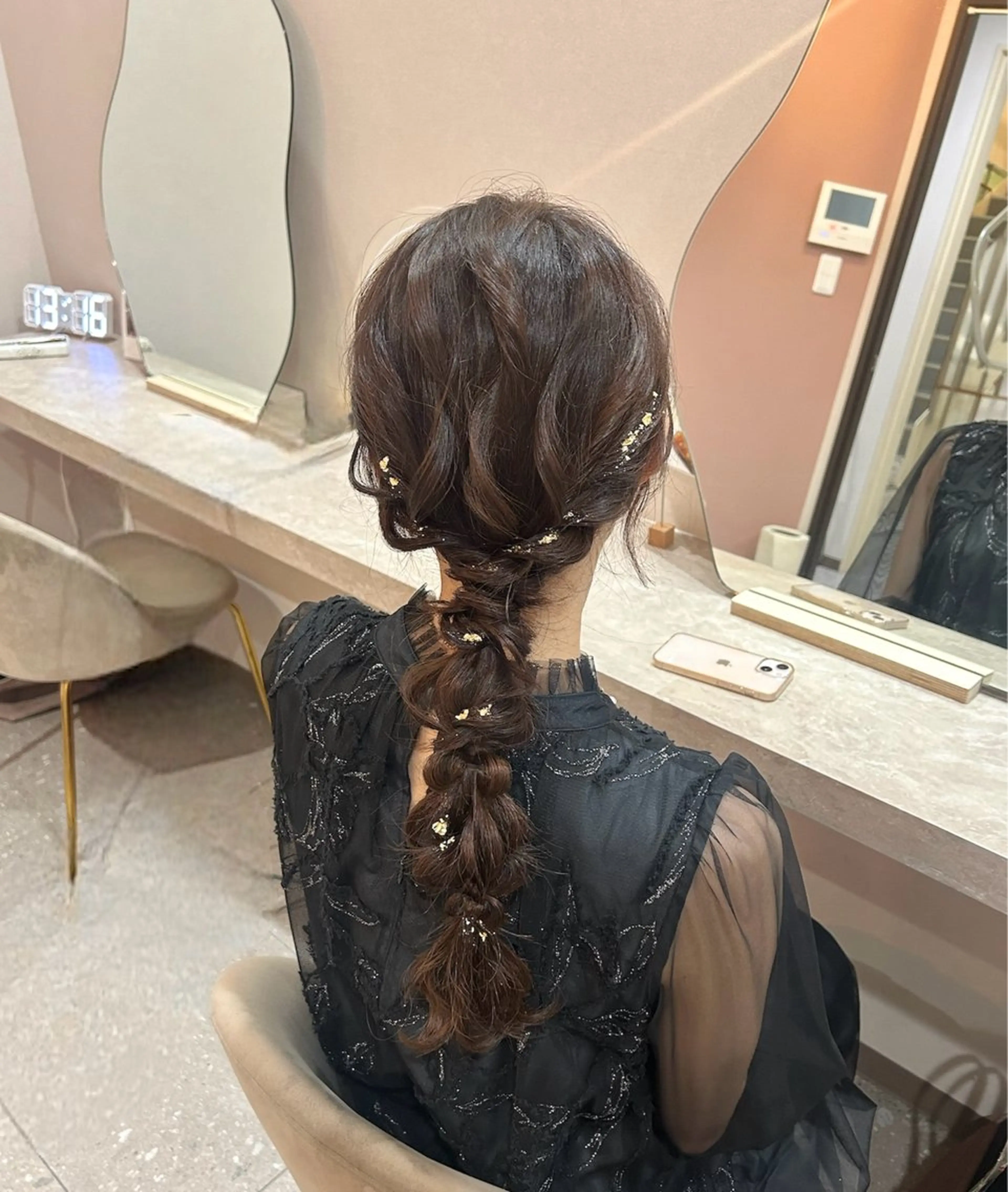 ロング ヘアセット Mila Hazukiのヘアスタイル