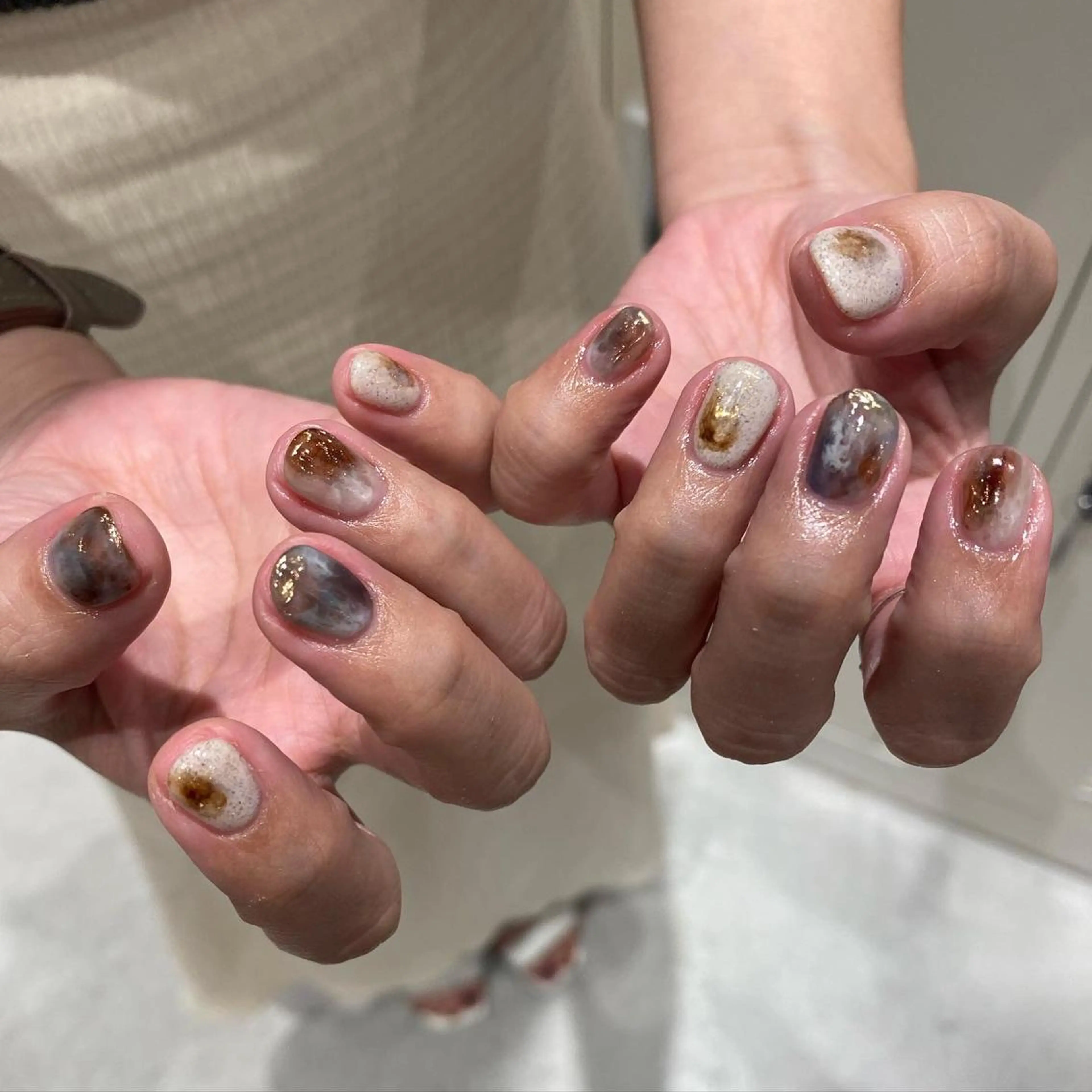 ネイル アートネイル ハンドネイル nable.所属・望月 実莉のネイルデザイン