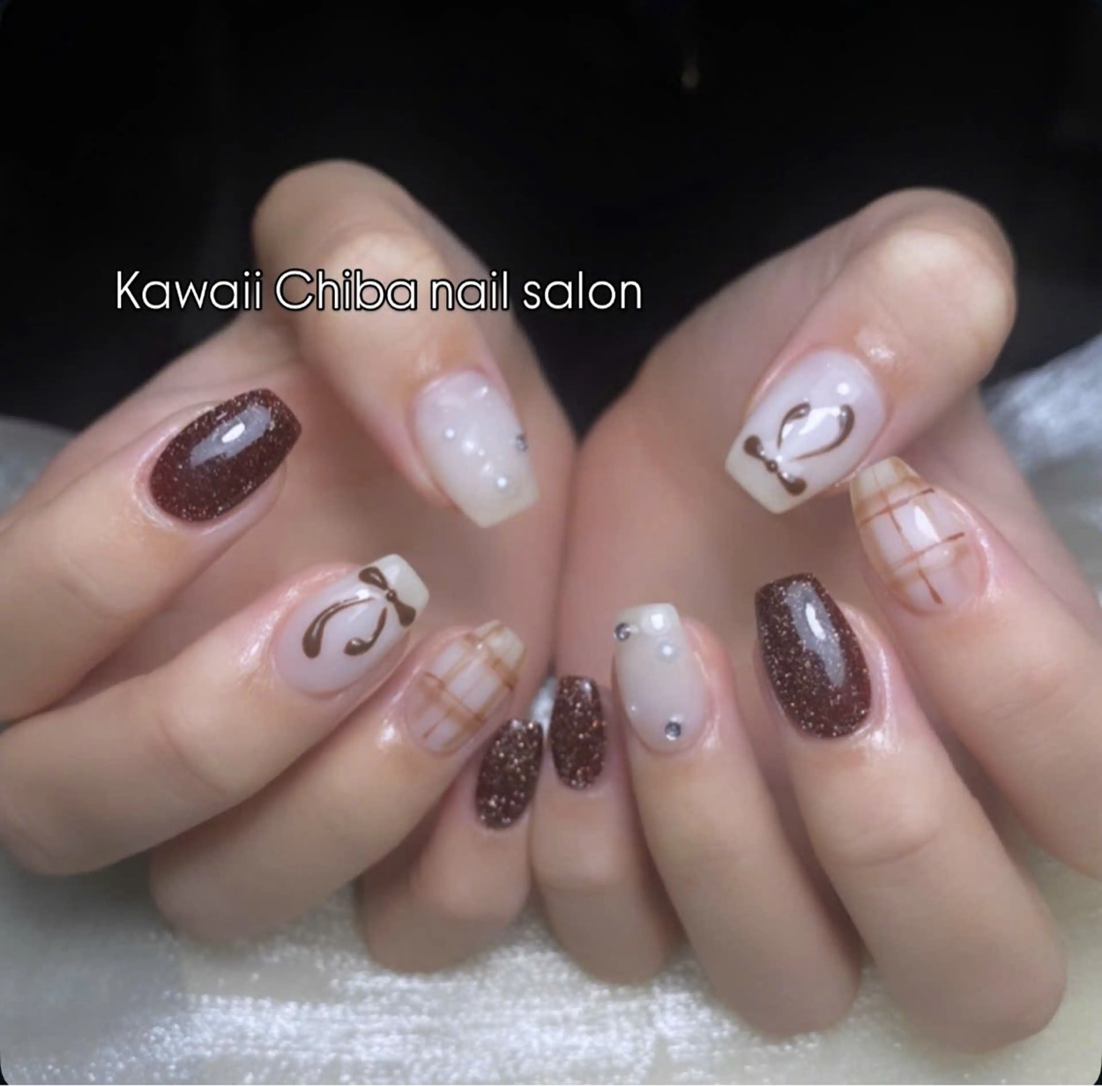 ネイル 韓国ネイル ワンホンネイル Kawaii _Nailのネイルデザイン