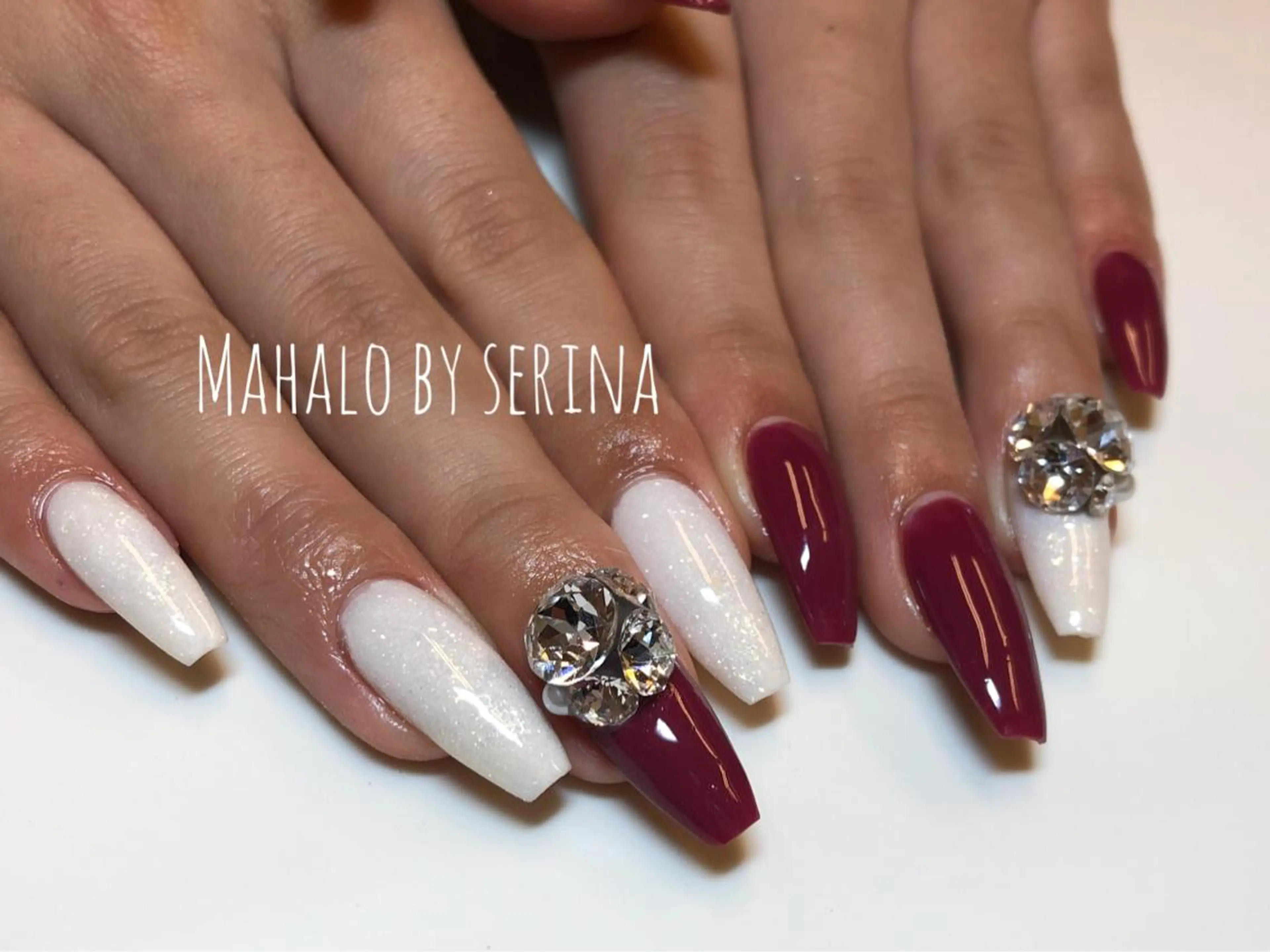 ロング カラー ネイル SUNNY BAE. SERINAのネイルデザイン