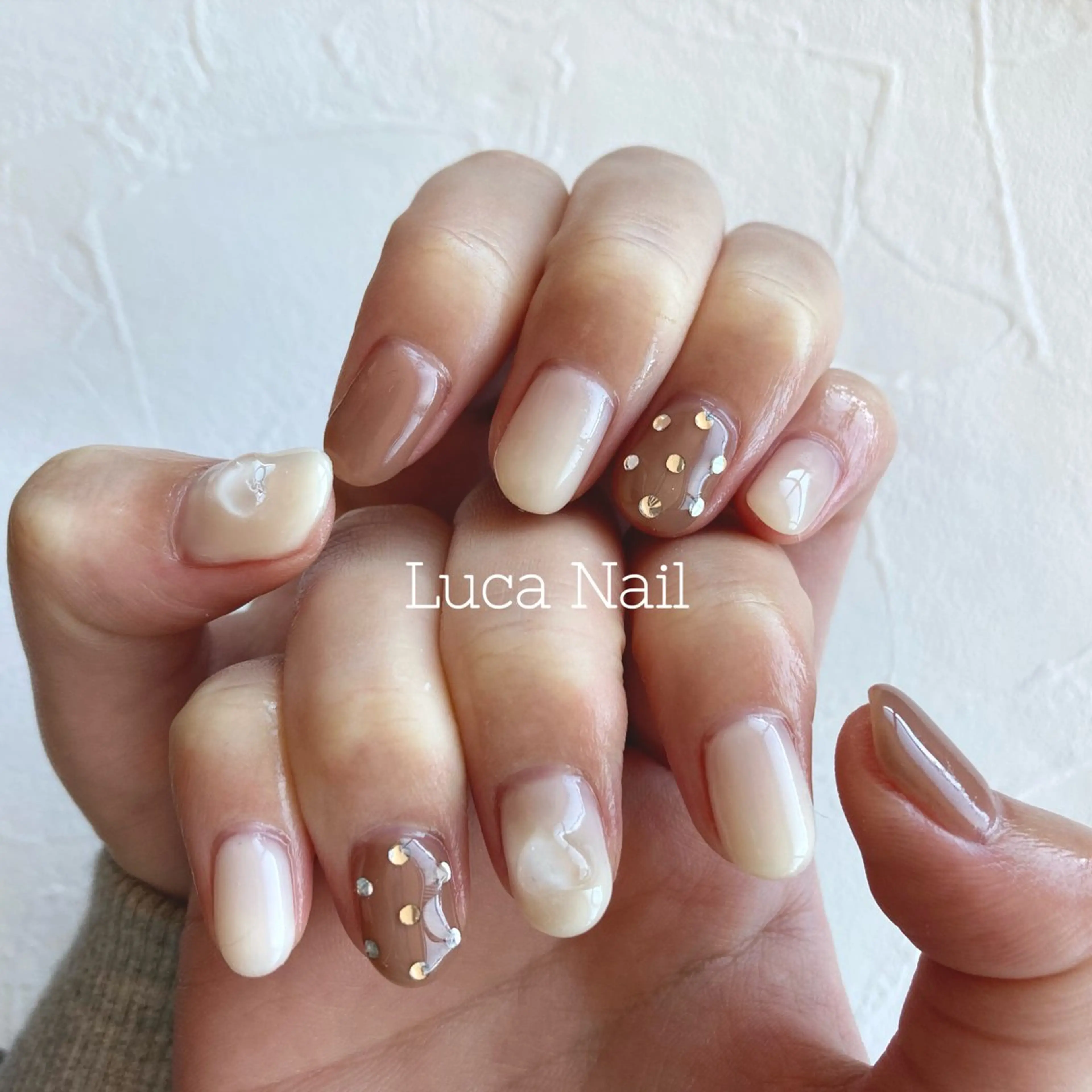 ネイル ワンカラーネイル ハンドネイル ハンドケア Luca  Nail所属・Luca Nail 🌼yu-kaのネイルデザイン