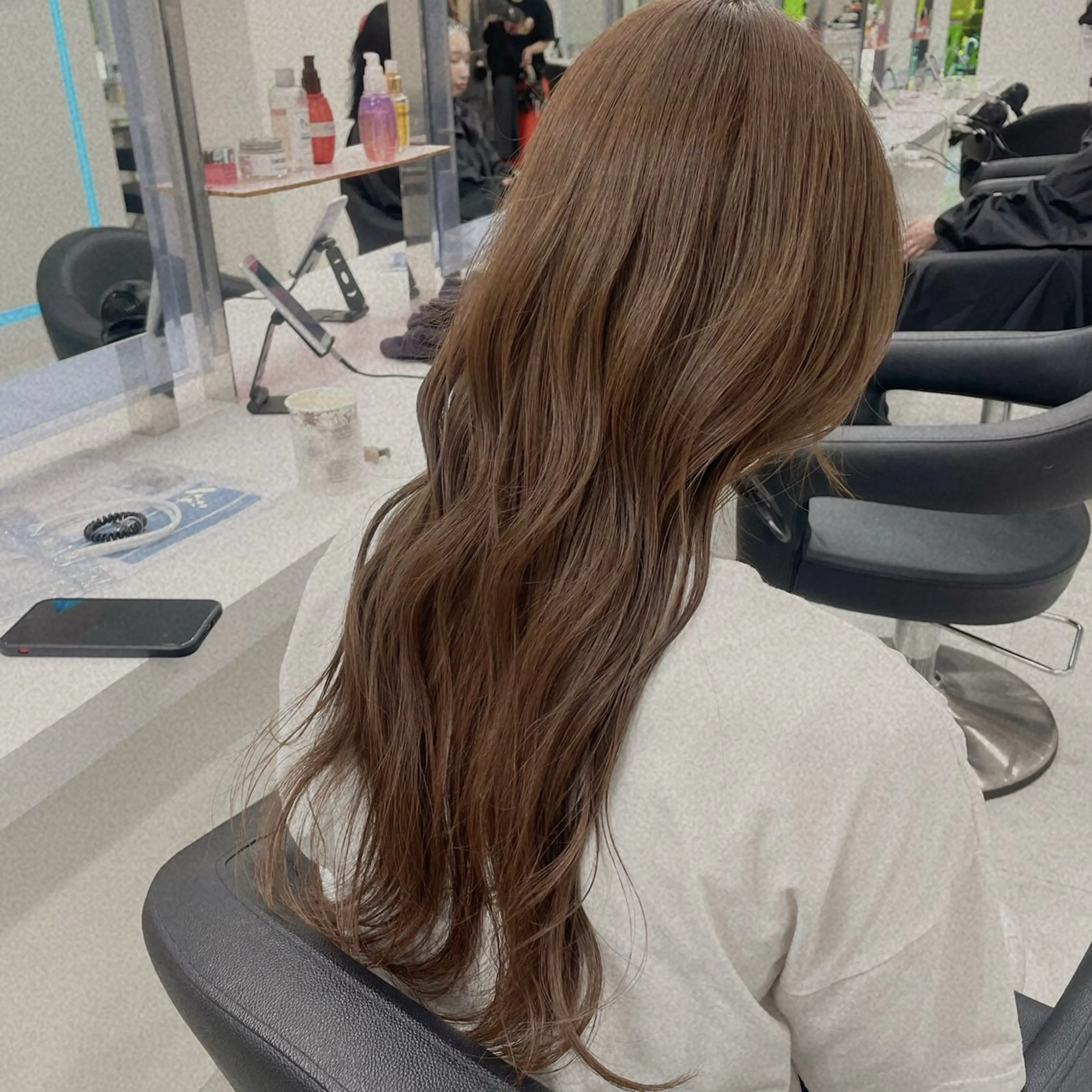 ミディアム 大人っぽ上品🤍韓国 レイヤー🤍ふうがのヘアスタイル