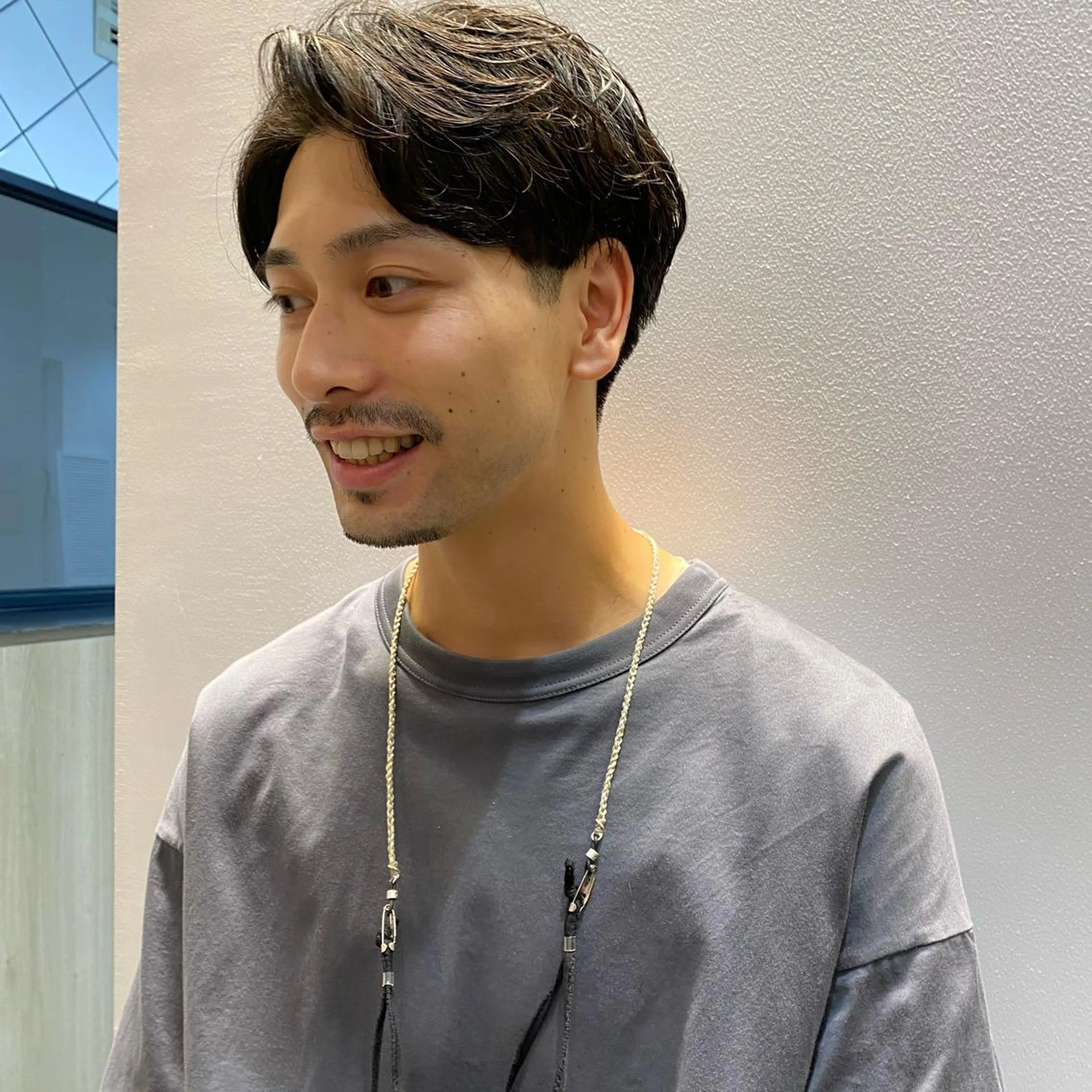メンズ 刈り上げ カット YinYang所属・川﨑 章弘のヘアスタイル