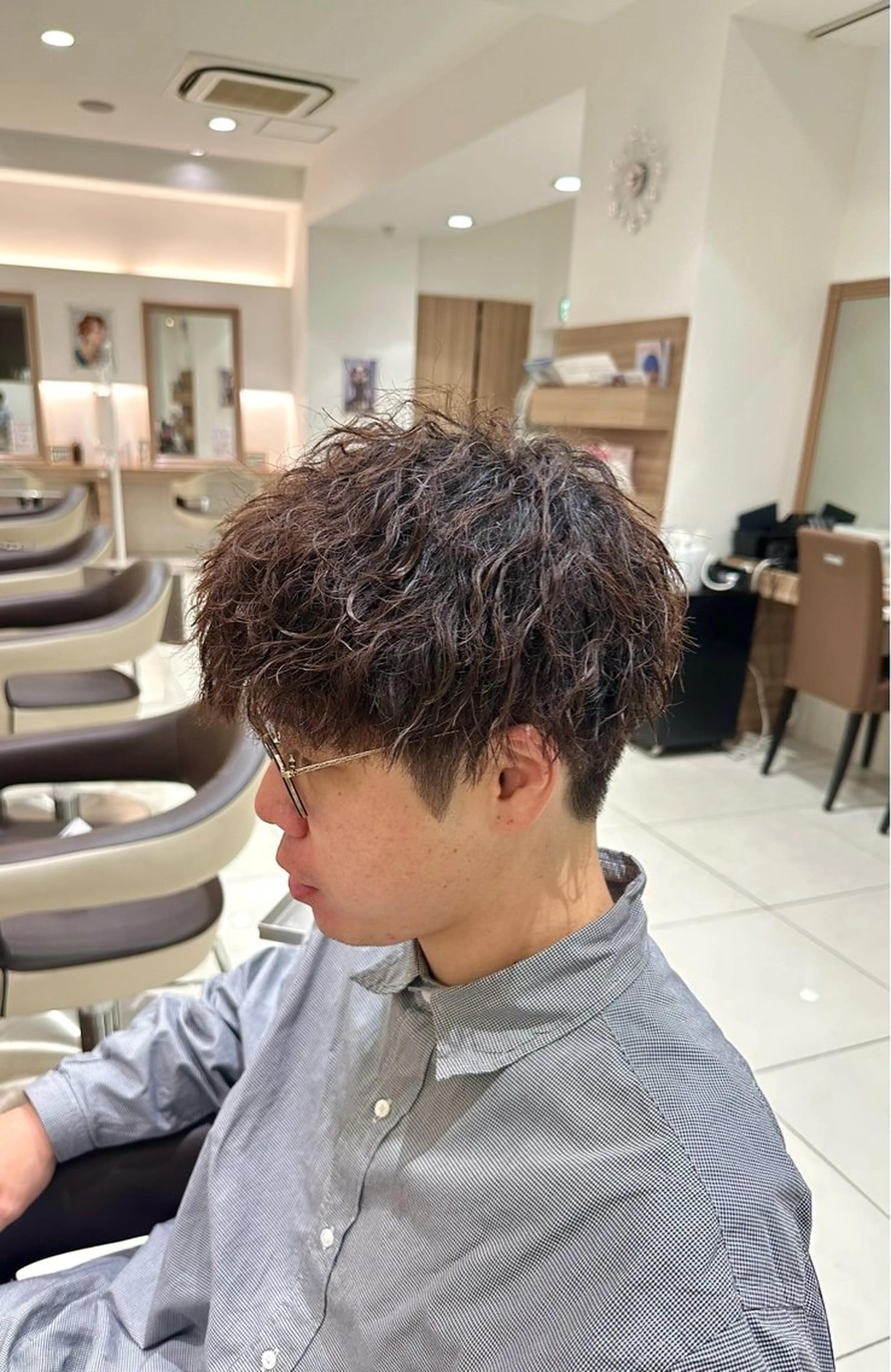パーマ スパイラルパーマ カット パーマ Ash南町田グランベリーパーク店所属・Ash南町田店 ✂️ ユージのヘアスタイル