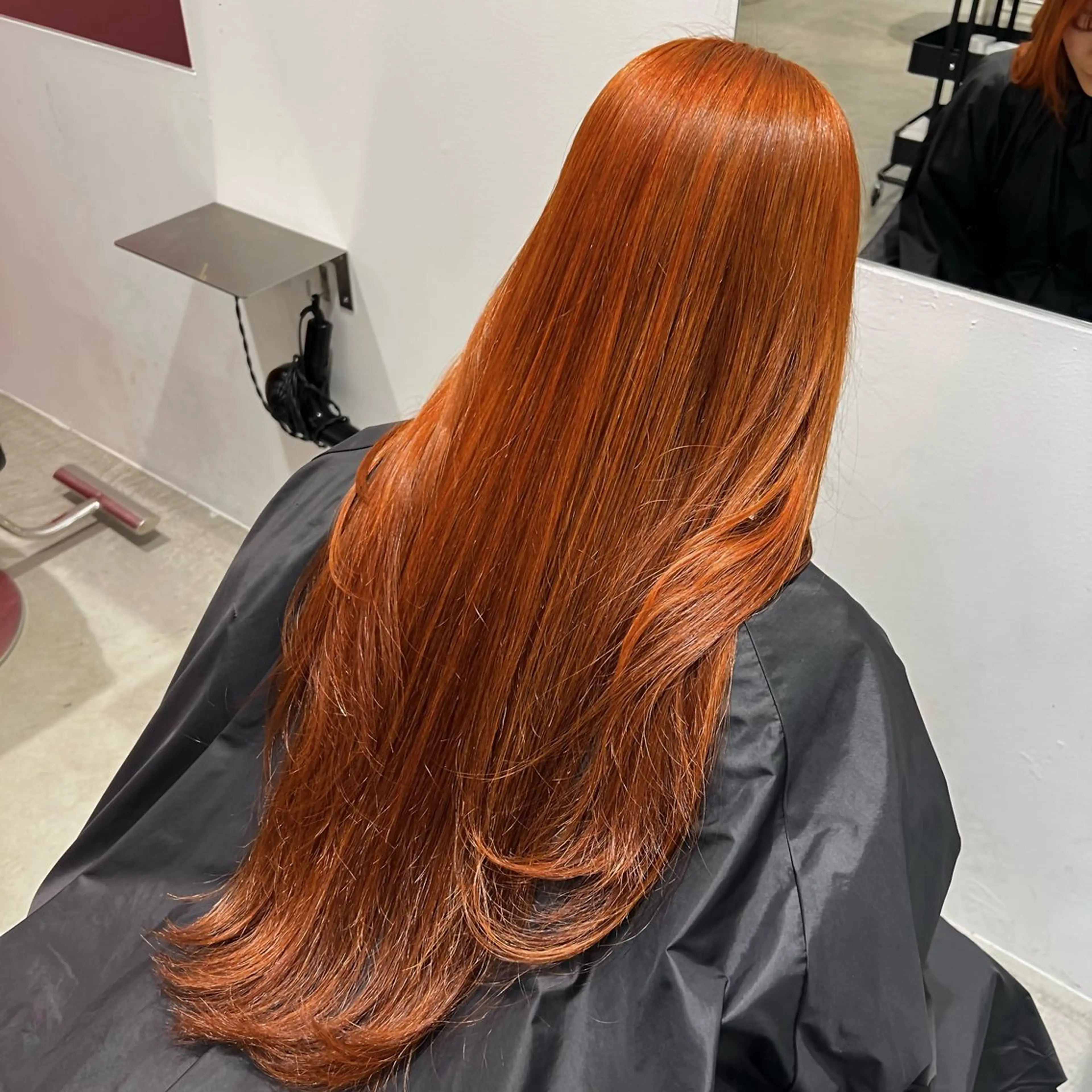 ロング カラー ブリーチ ダブルカラー ブリーチなしカラー ヘアカラー カラーモデル募集 /鮫島 丈のヘアスタイル