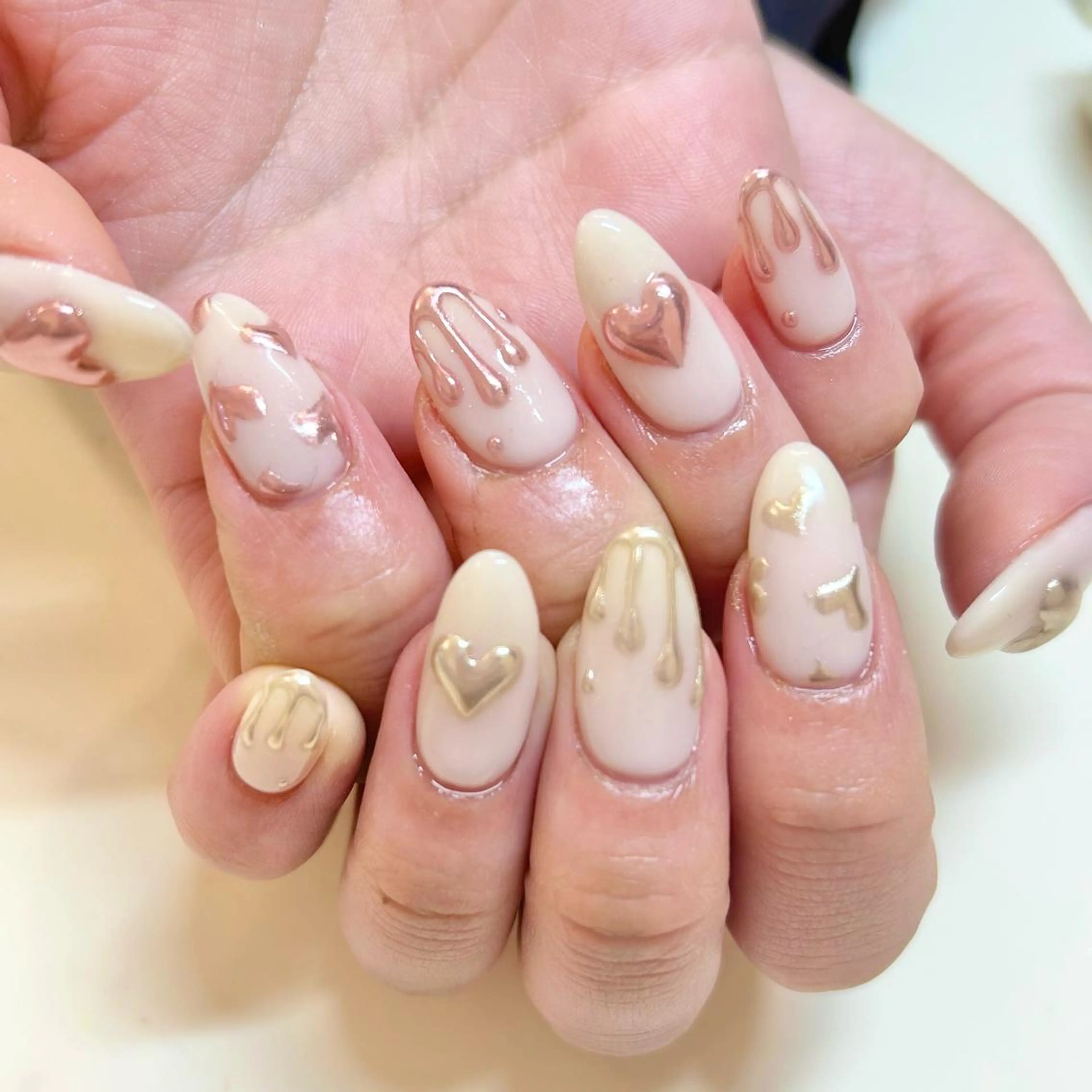 ネイル ハンドネイル 藤原 みゆのネイルデザイン