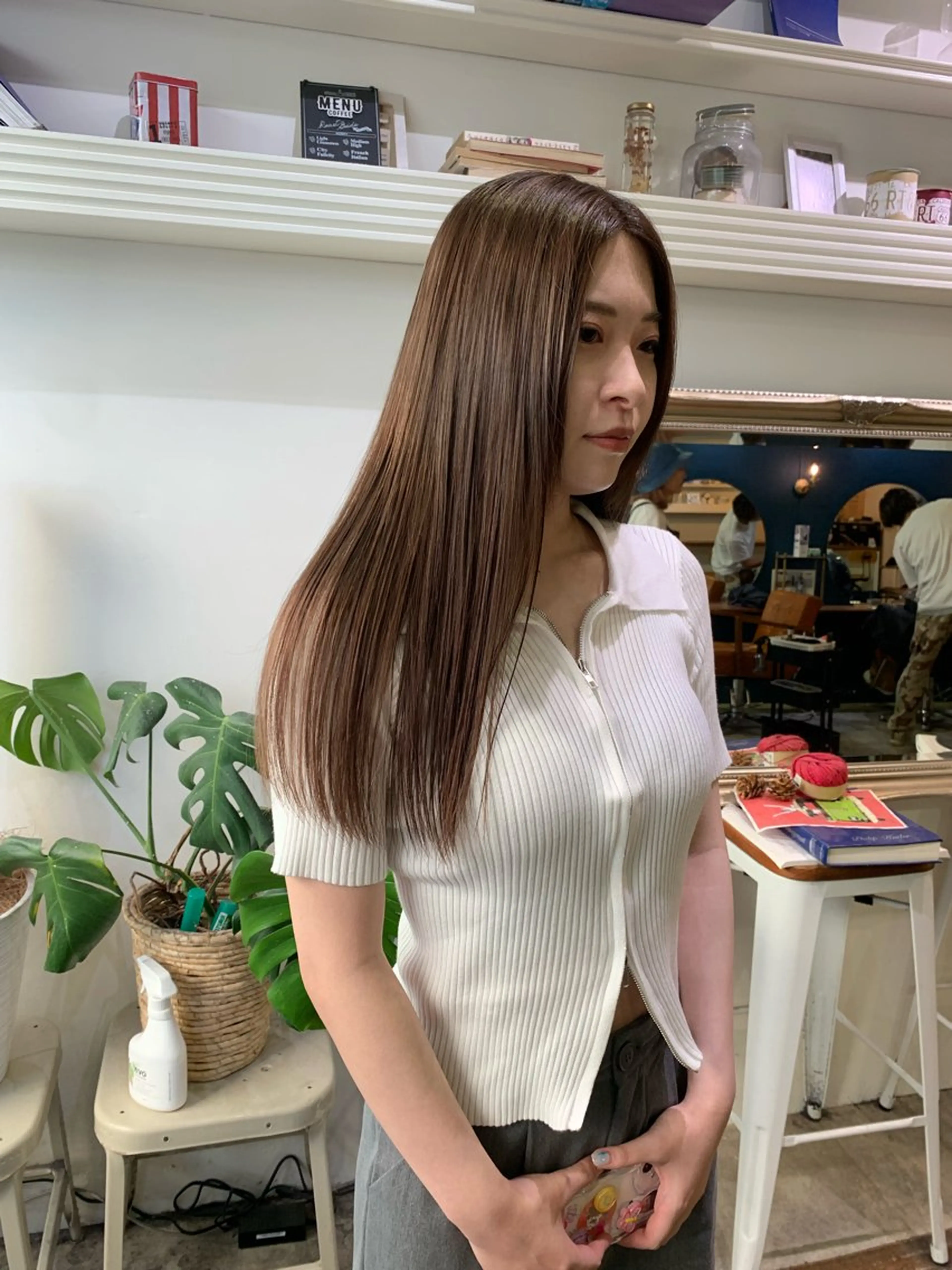 ロング カラー ヘアアレンジ Juri 🌙のヘアスタイル