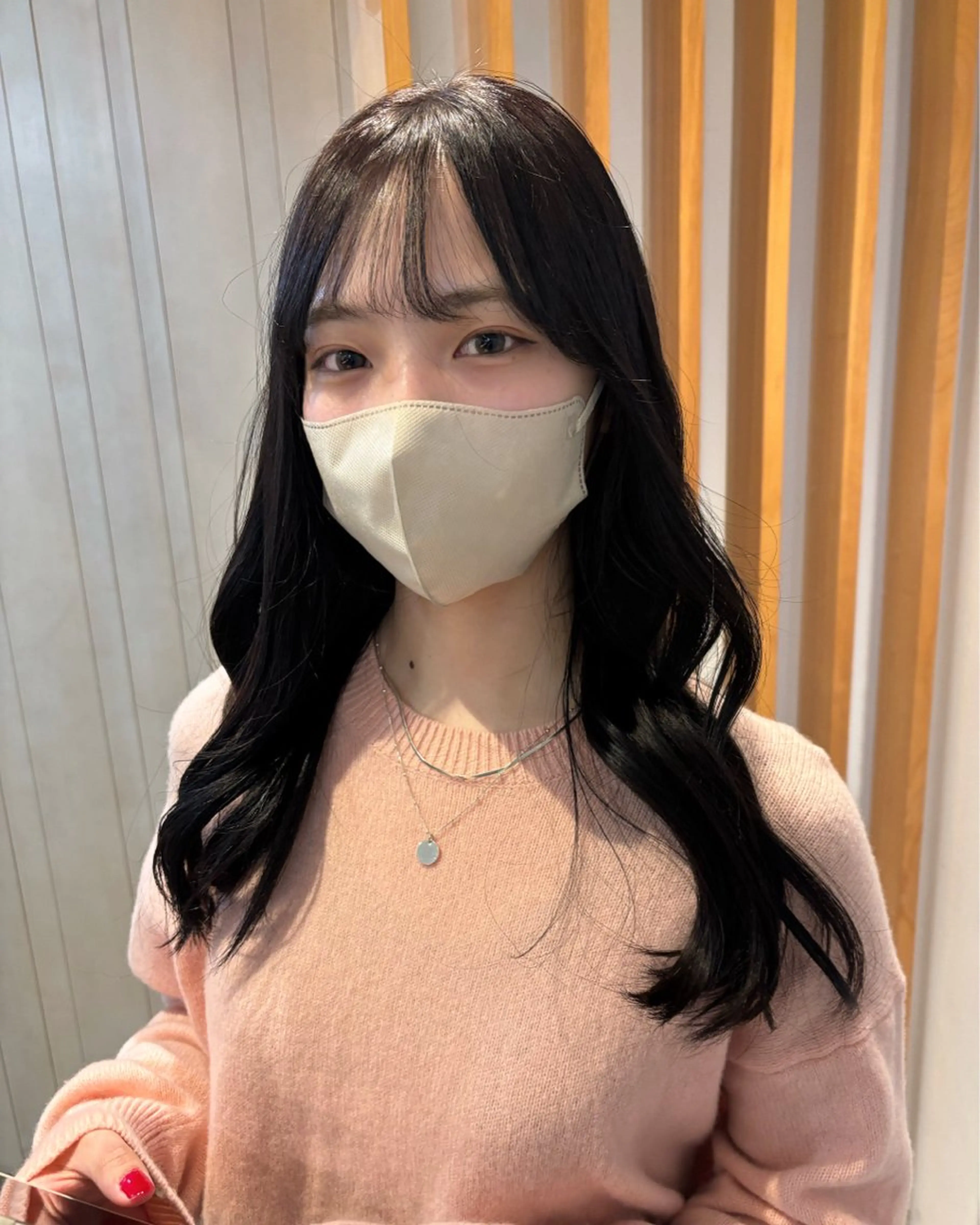 カラー 酒井 菜花のヘアスタイル