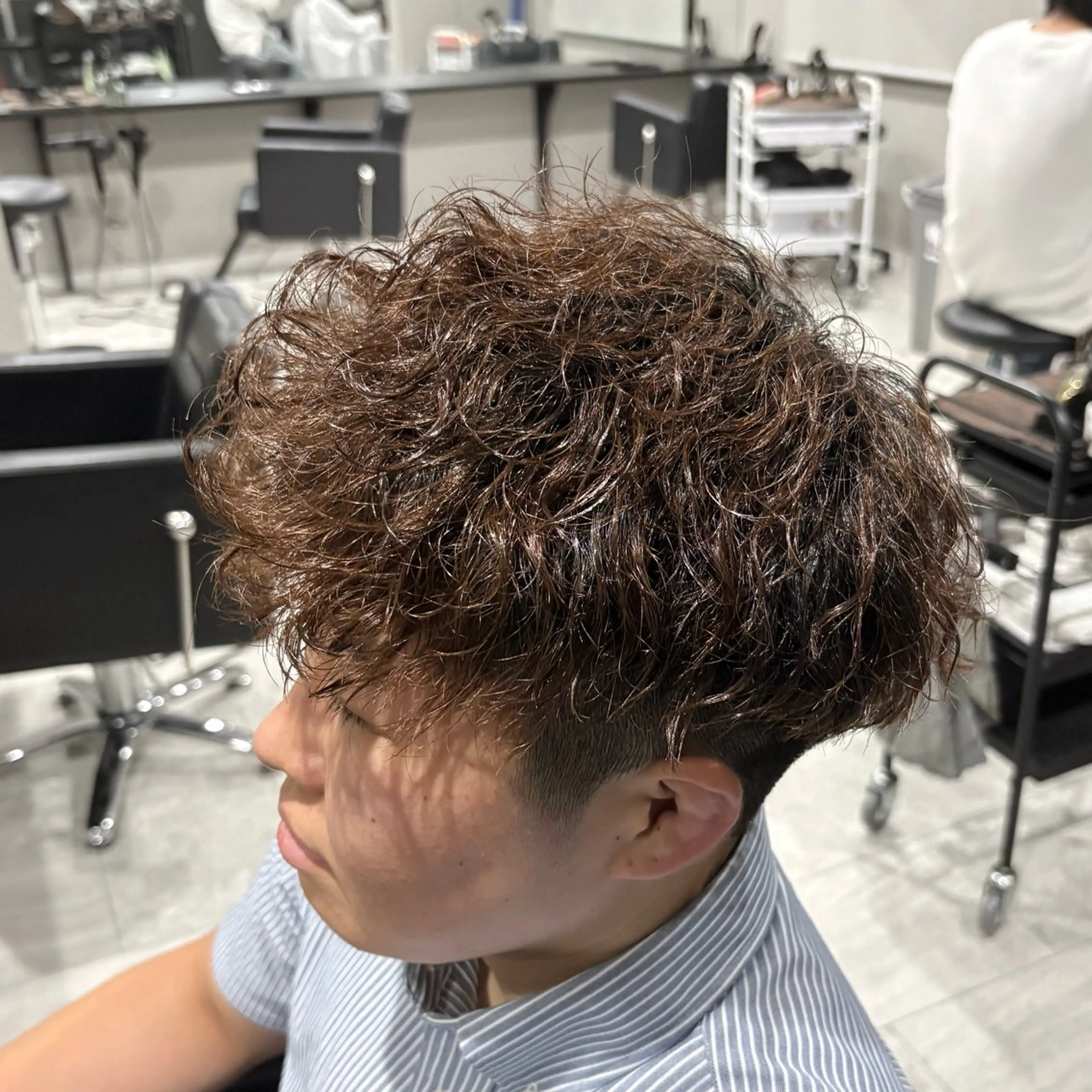 カット＋パーマ(スペインカール)の写真