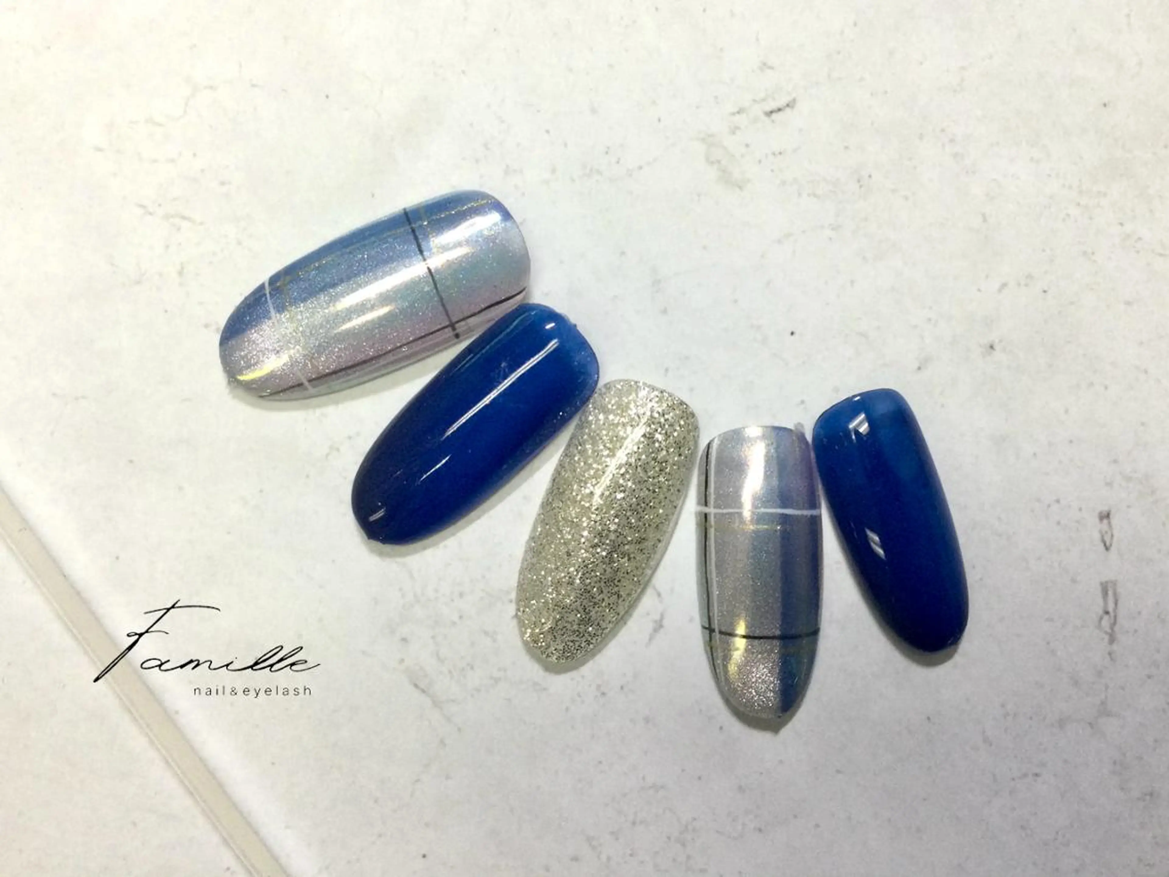 定額Cコース💅デザインサンプルの中から選べます✨配置変更・色変え可能☝️の写真