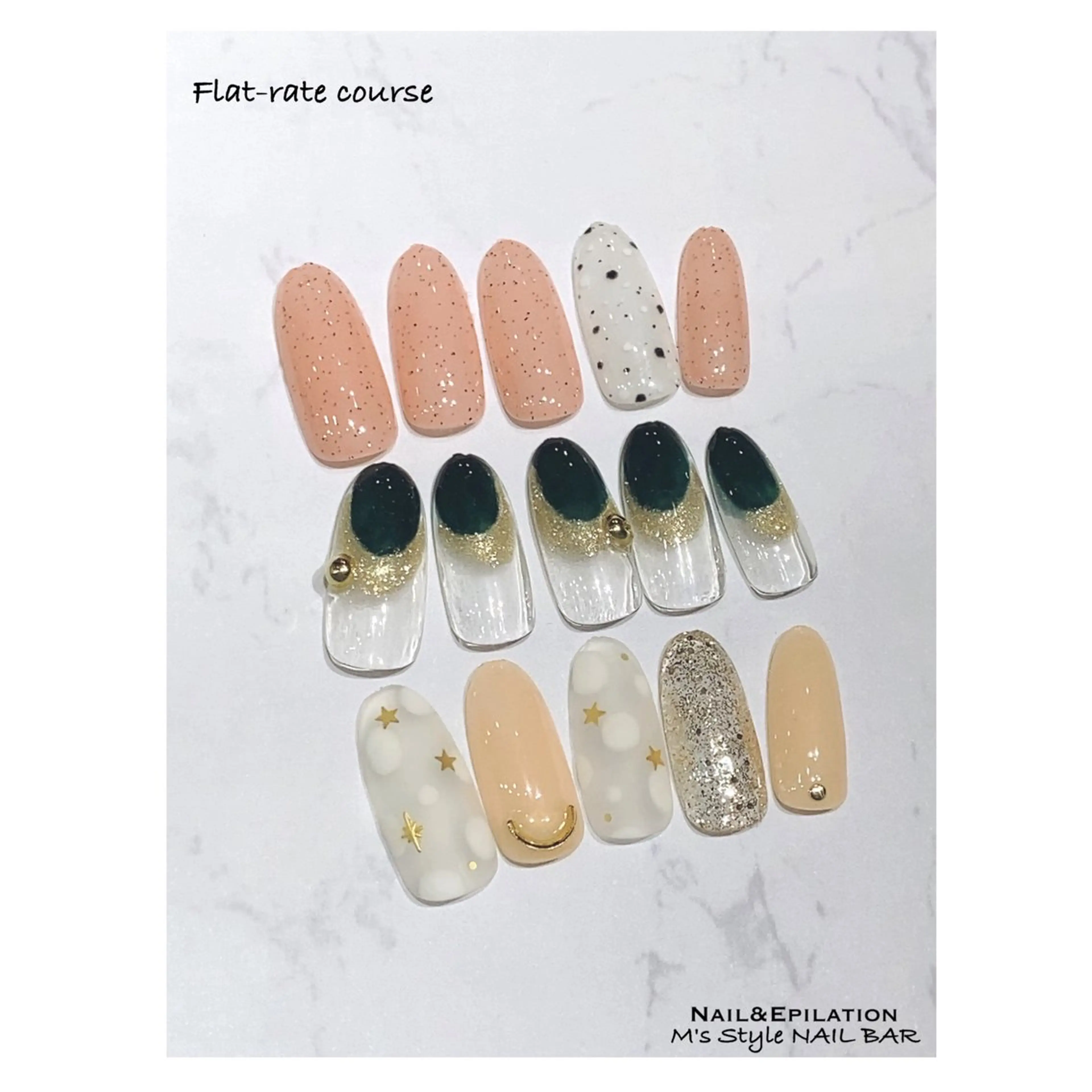 ネイル 成人式 フットネイル フレンチネイル ジェルネイル 韓国ネイル ハンドネイル M's Style NAIL BARのエステ・リラクイメージ