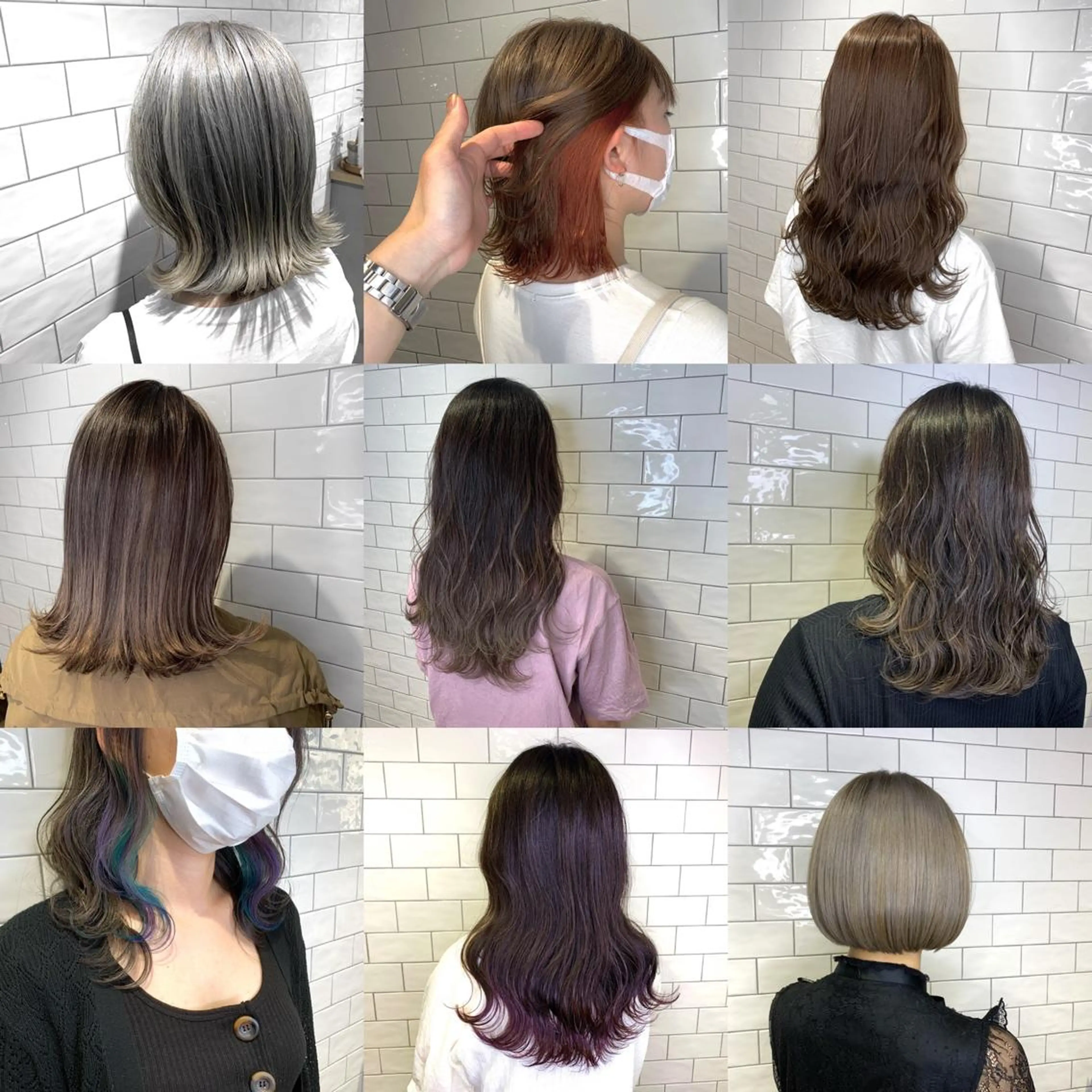 カラー 原山 直人のヘアスタイル