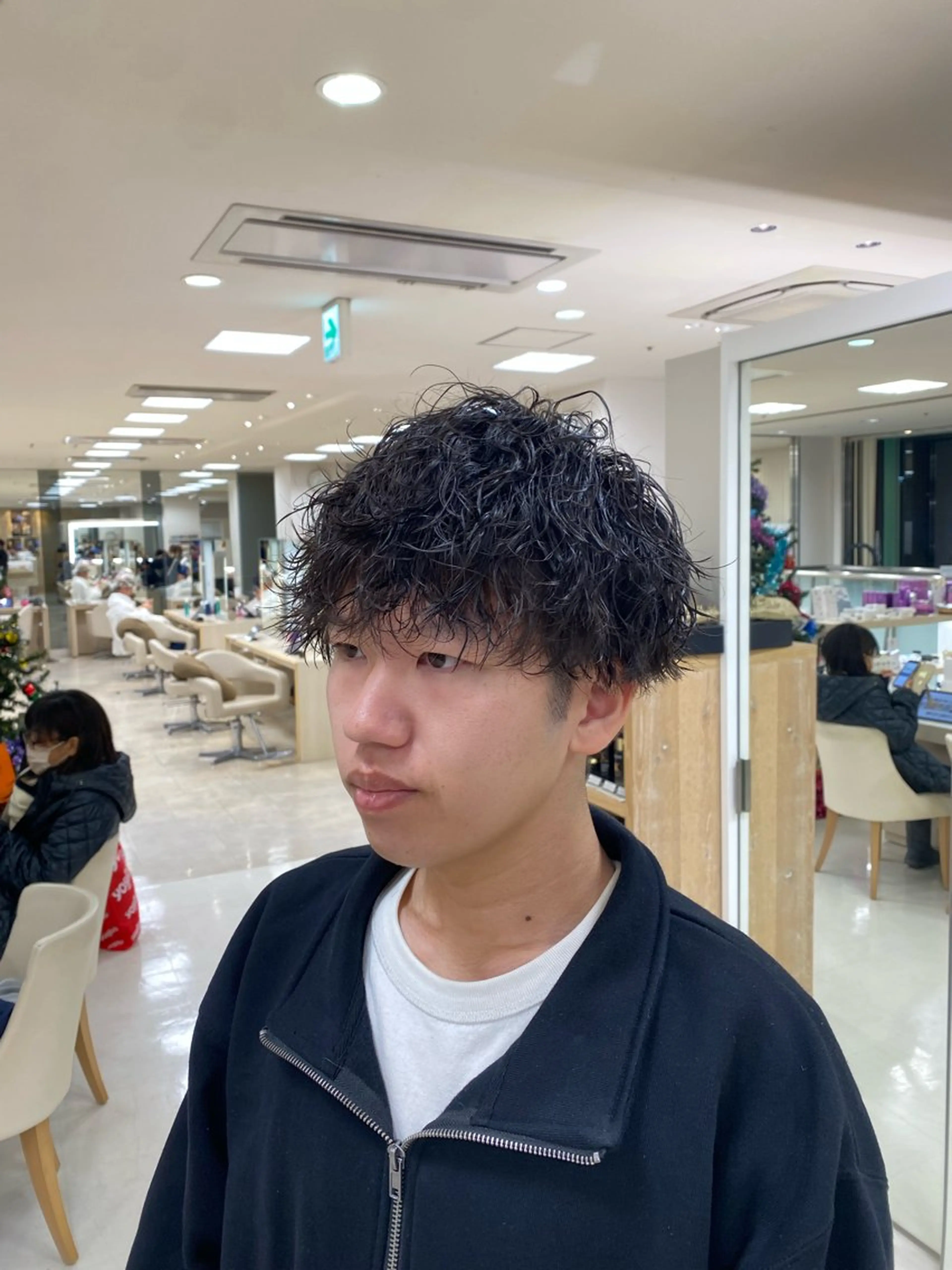 パーマ メンズ カット パーマ トリートメント 湘南/メンズパーマ/ 支持率No.1ユチカのヘアスタイル