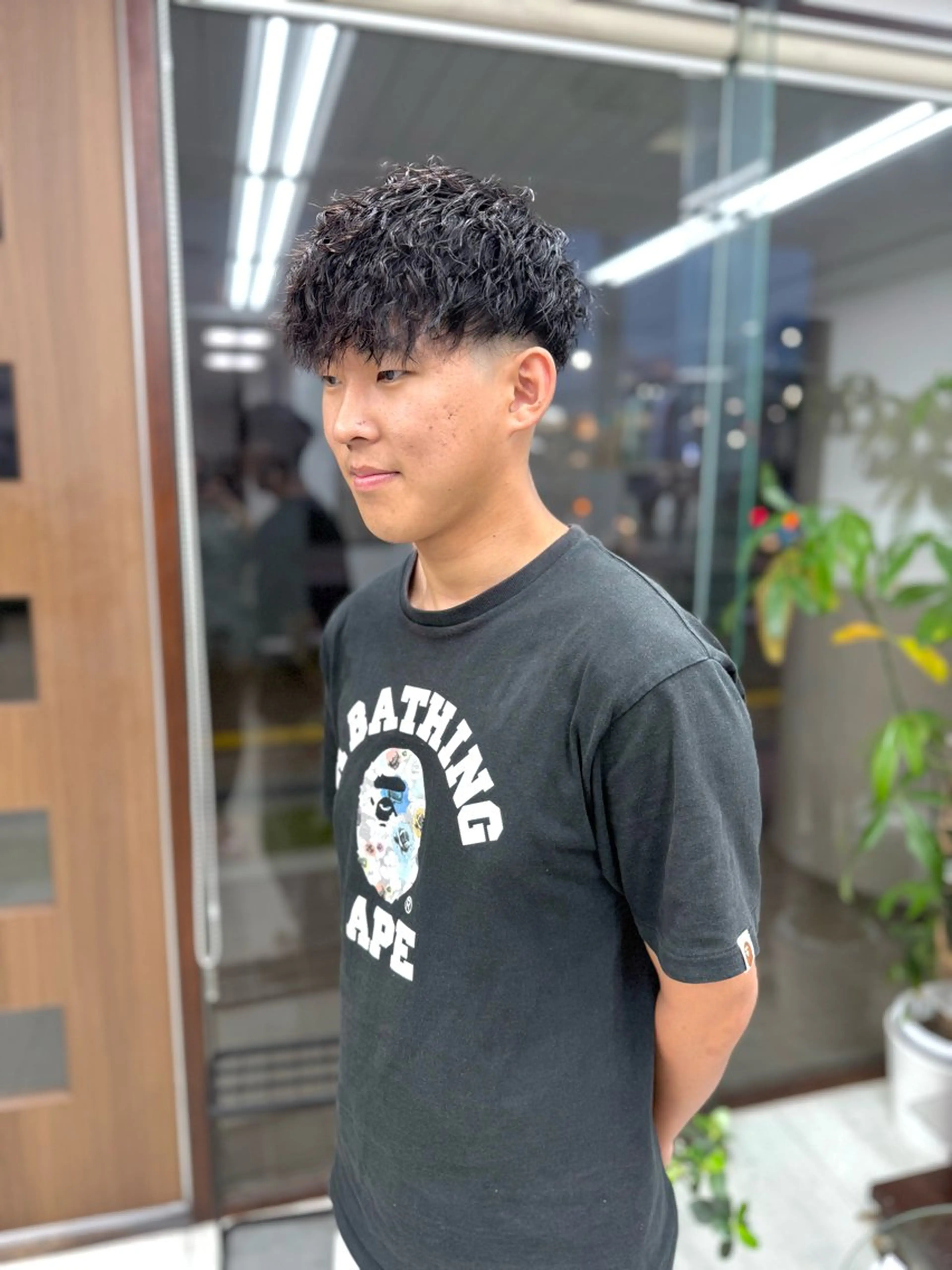 ショート パーマ メンズ ショートヘア カット パーマ メンズパーマの達人 /タカシマダイスケのヘアスタイル