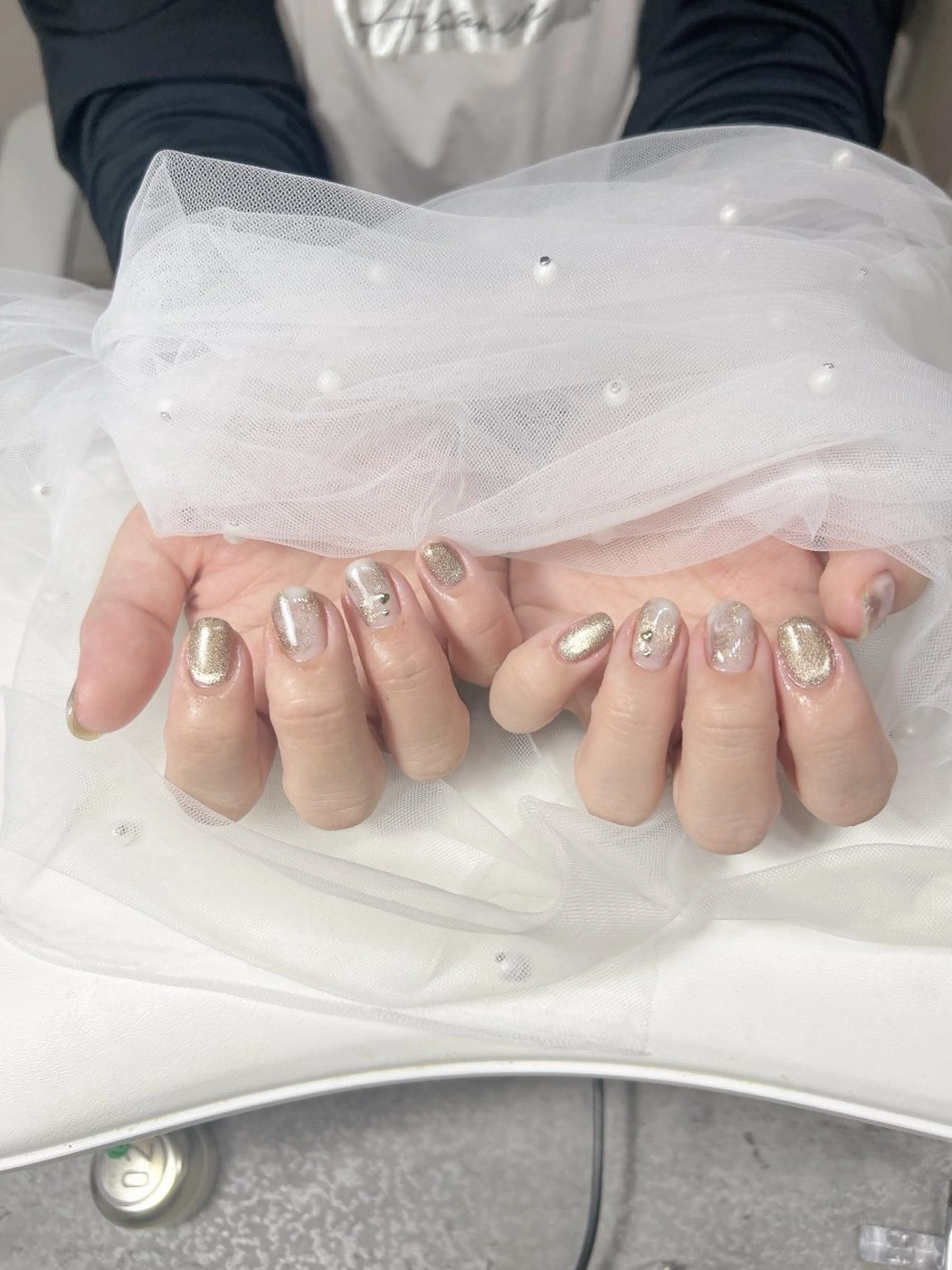 ネイル ハンドネイル 【malunail】 駐車場工事で使用不可のネイルデザイン