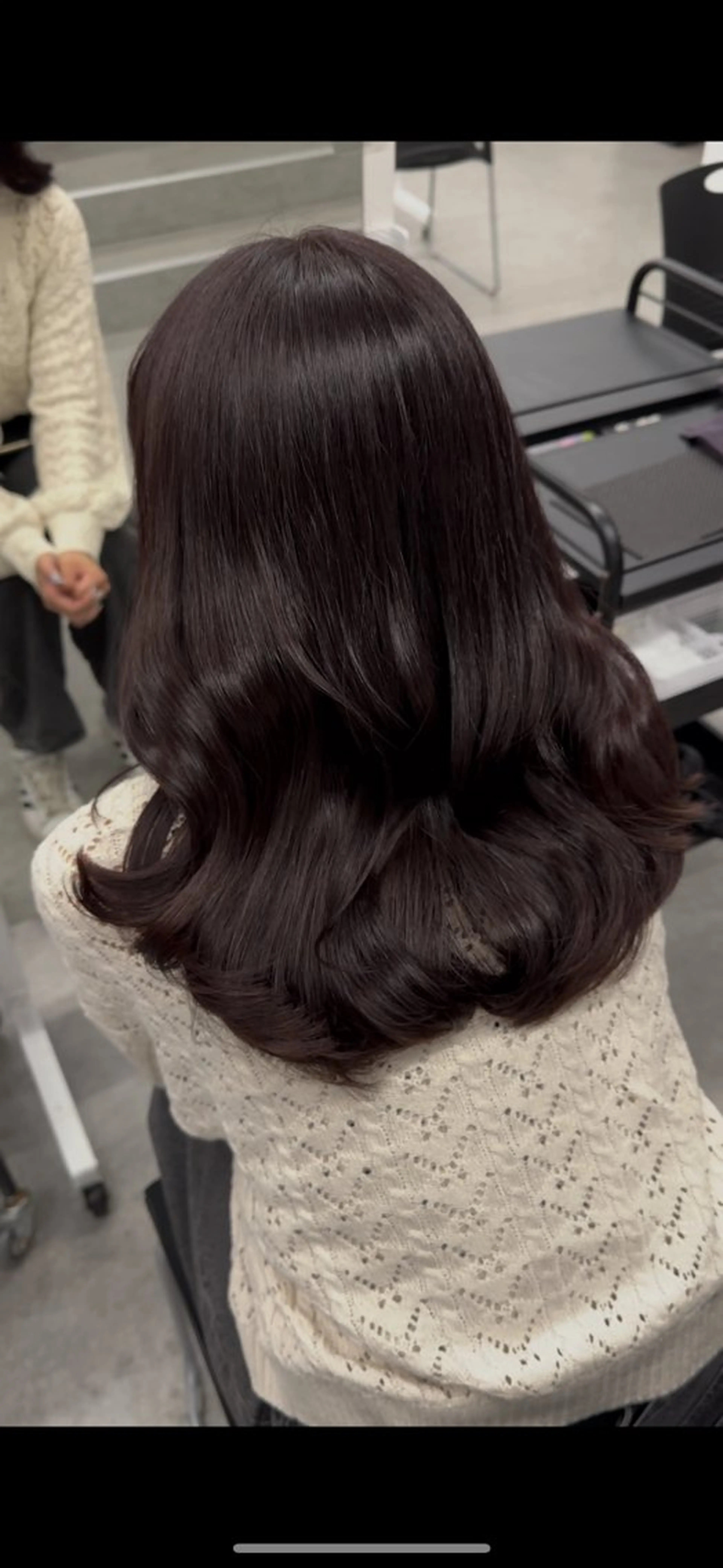 セミロング ヘアカラー ナチュラルhair 🌿meariのヘアスタイル