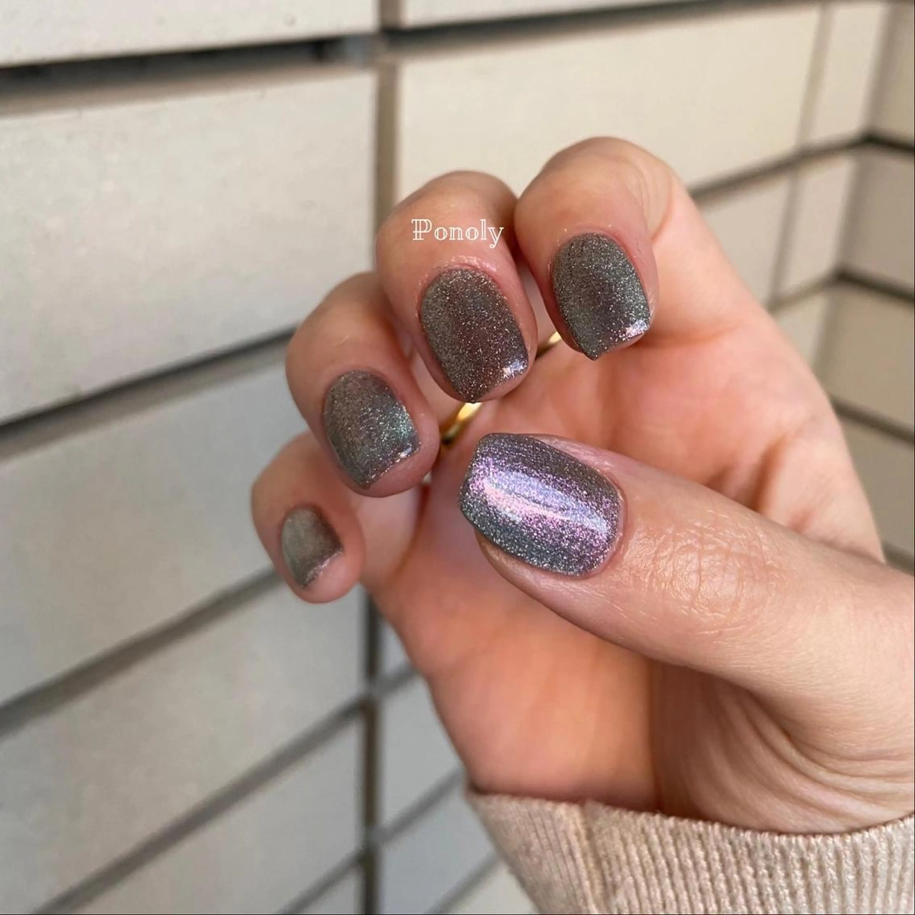 ショート ネイル ハンドネイル 10ten Mikiのネイルデザイン