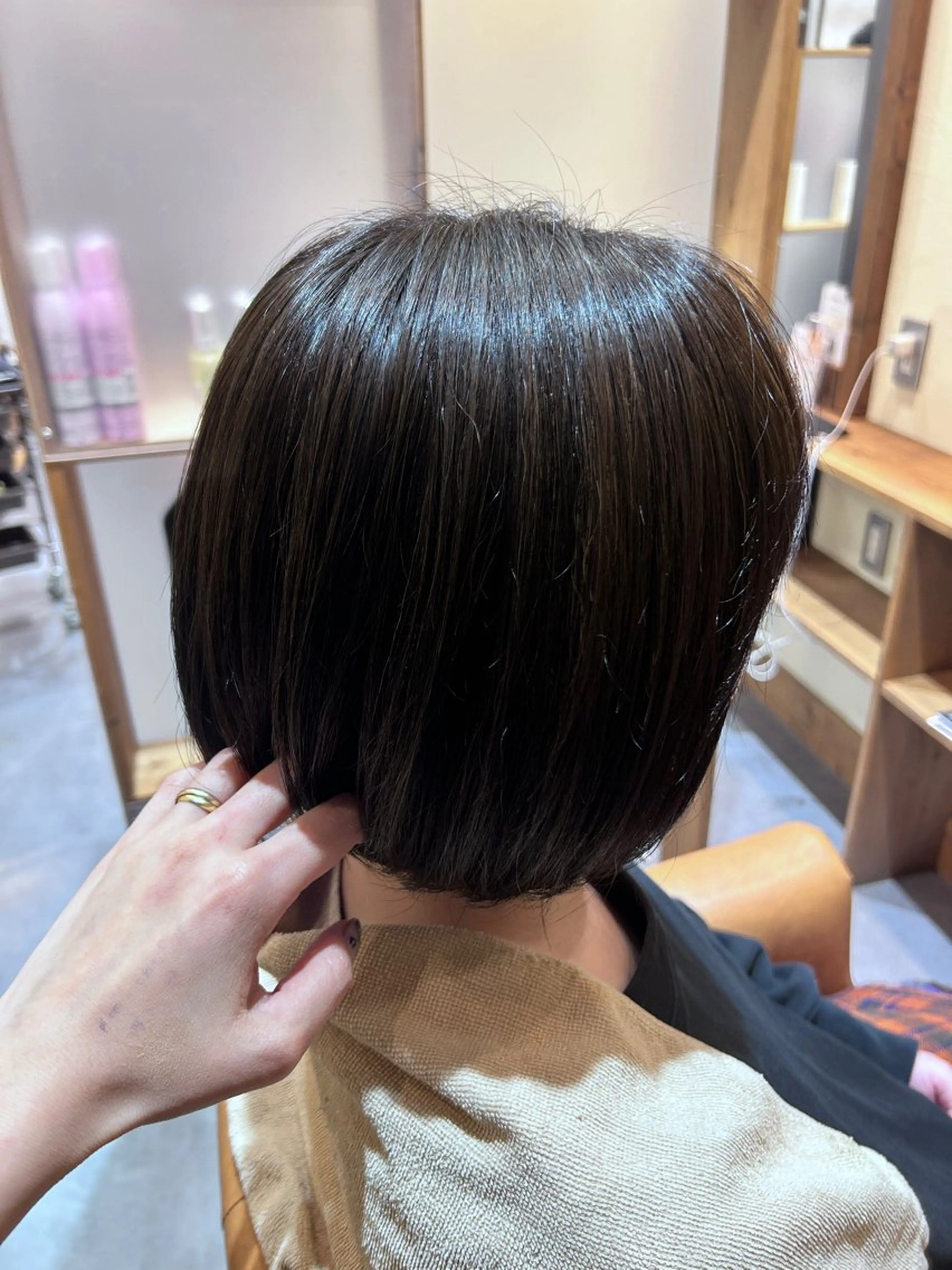 ショート 井上 萌のヘアスタイル