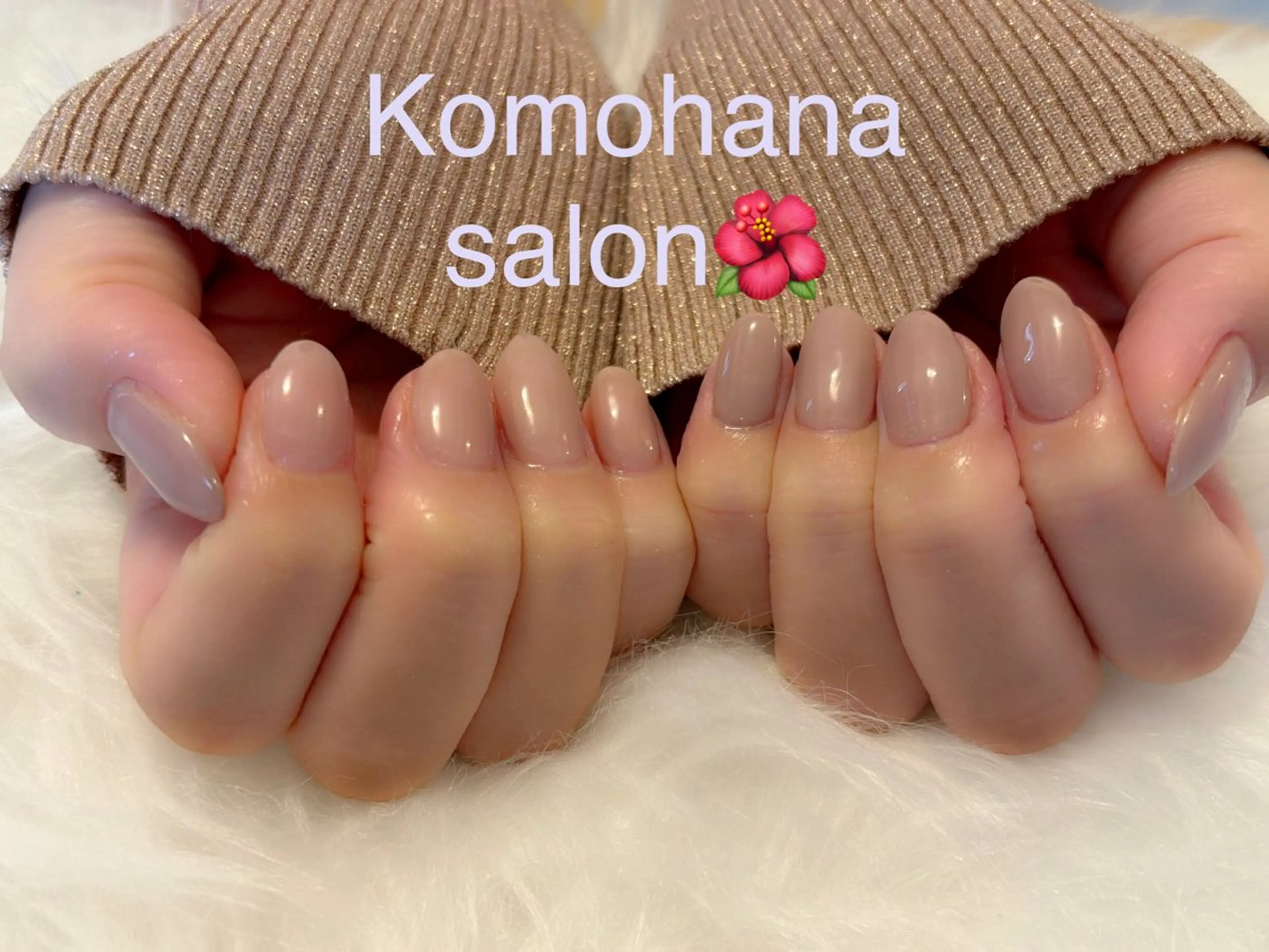 ネイル ワンカラーネイル komohana salon🌺のネイルデザイン