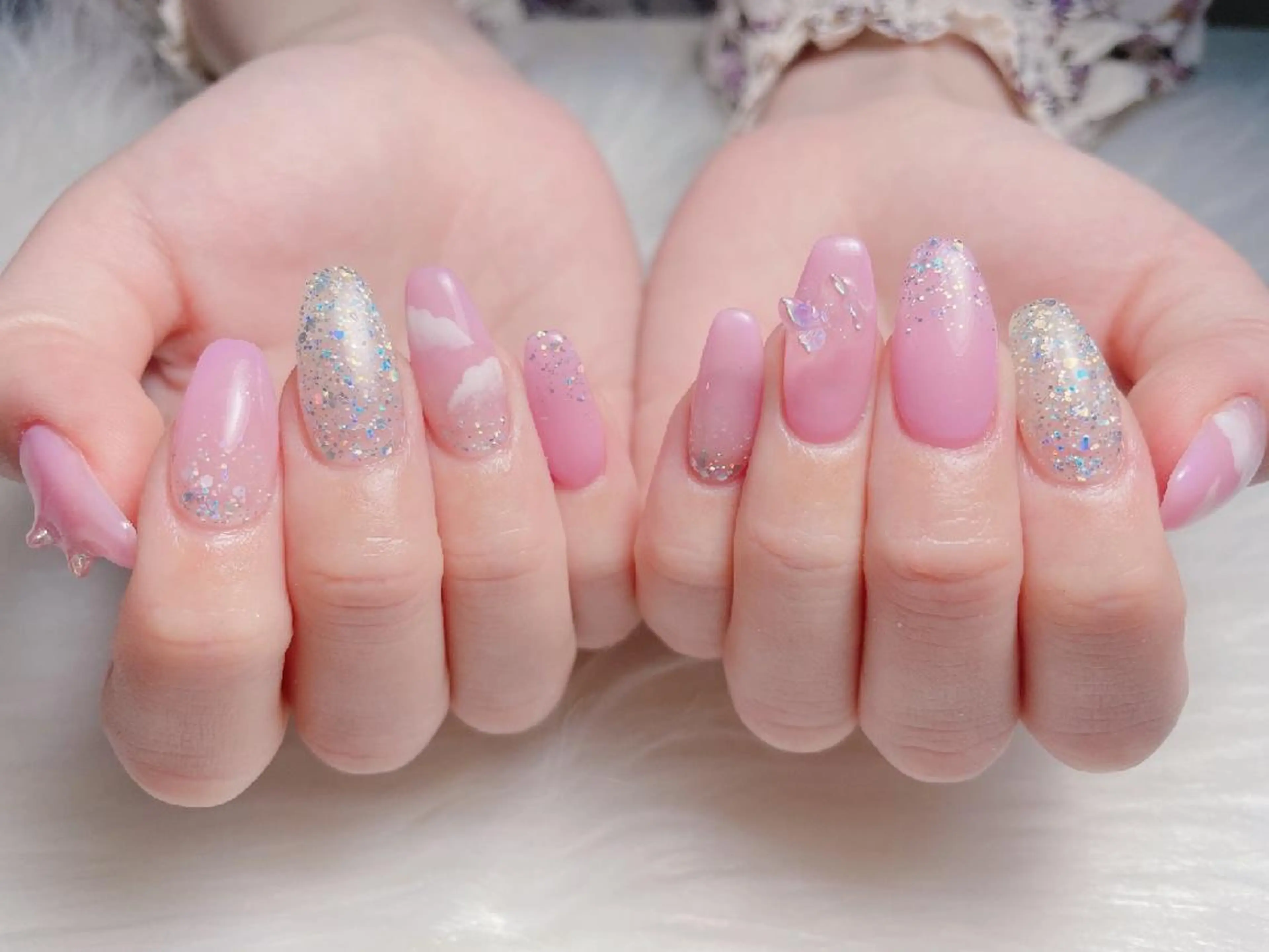 ネイル 🎀Yumi✨ 長さ出し専門のネイルデザイン