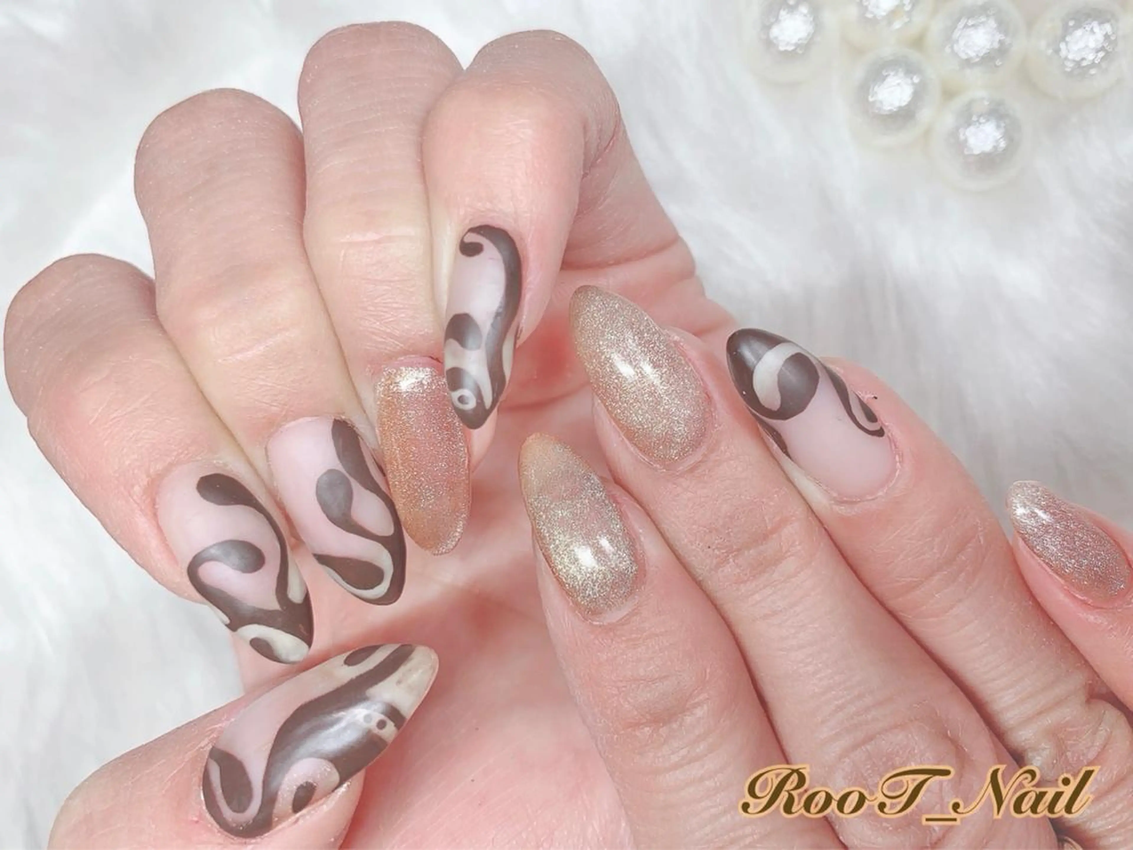 メンズ ネイル ハンドネイル RooT Nailのネイルデザイン