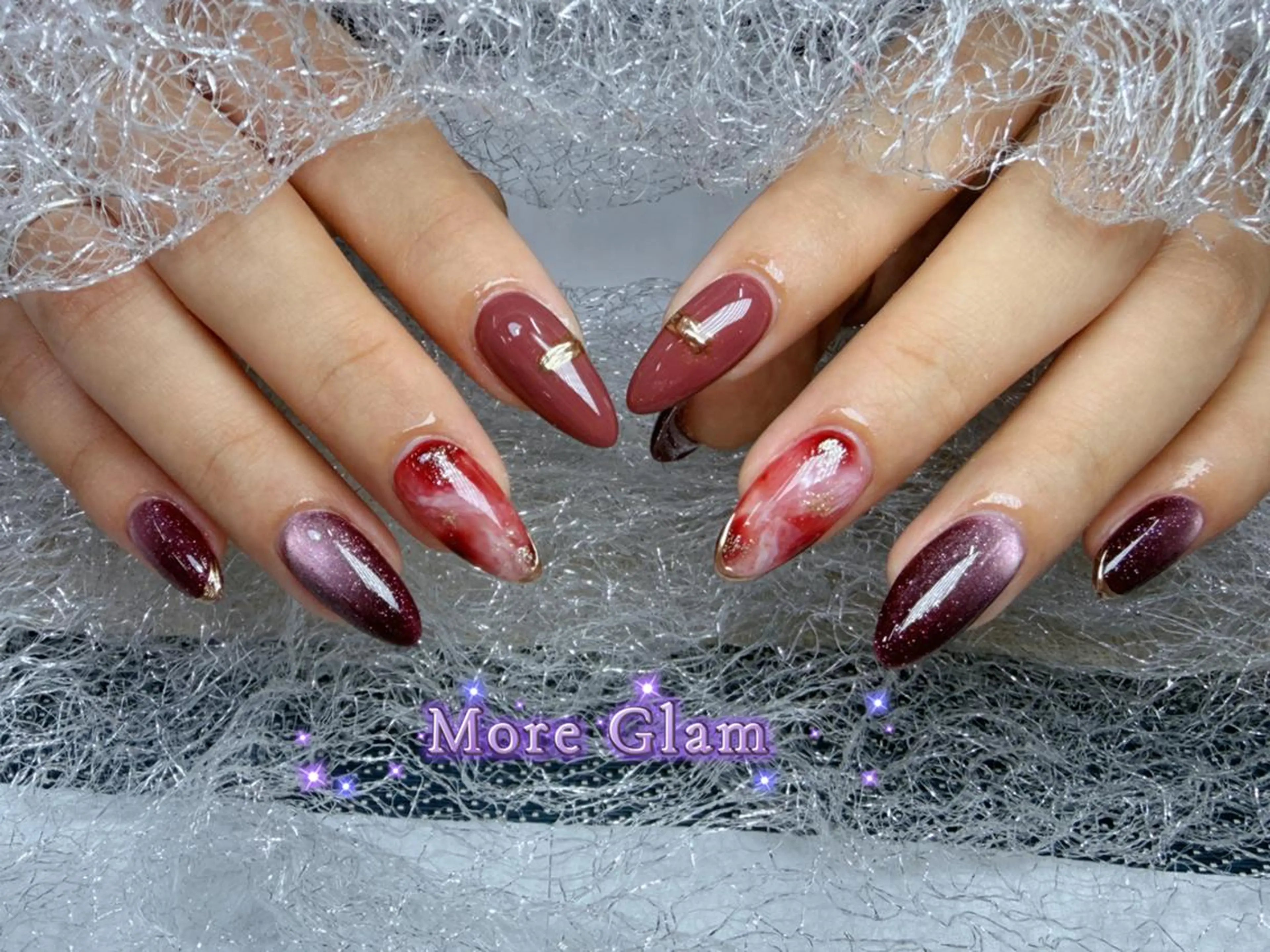 ネイル MoreGlam ネイルのネイルデザイン