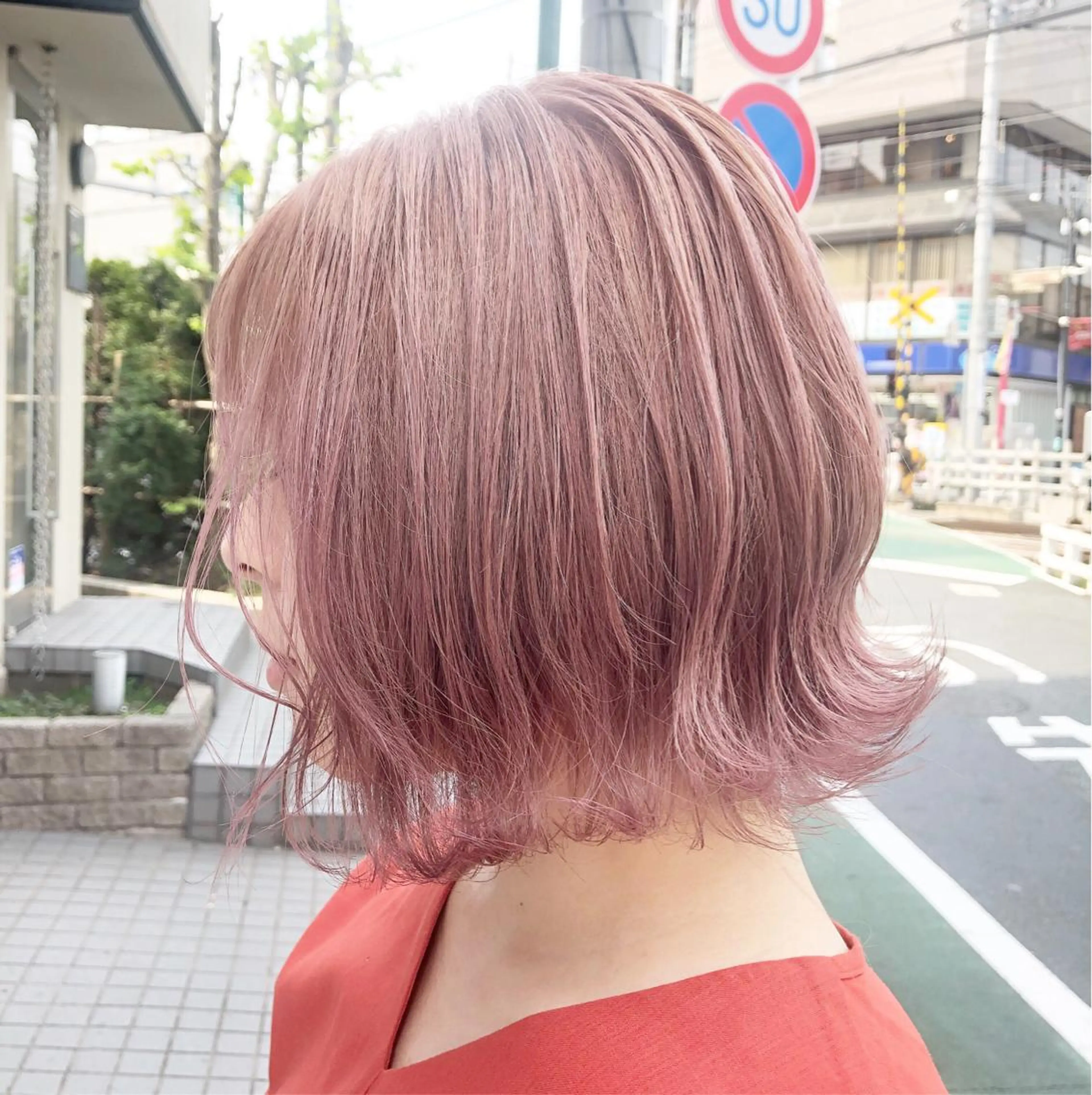 ミディアム ヘアカラー sano sayakaのヘアスタイル