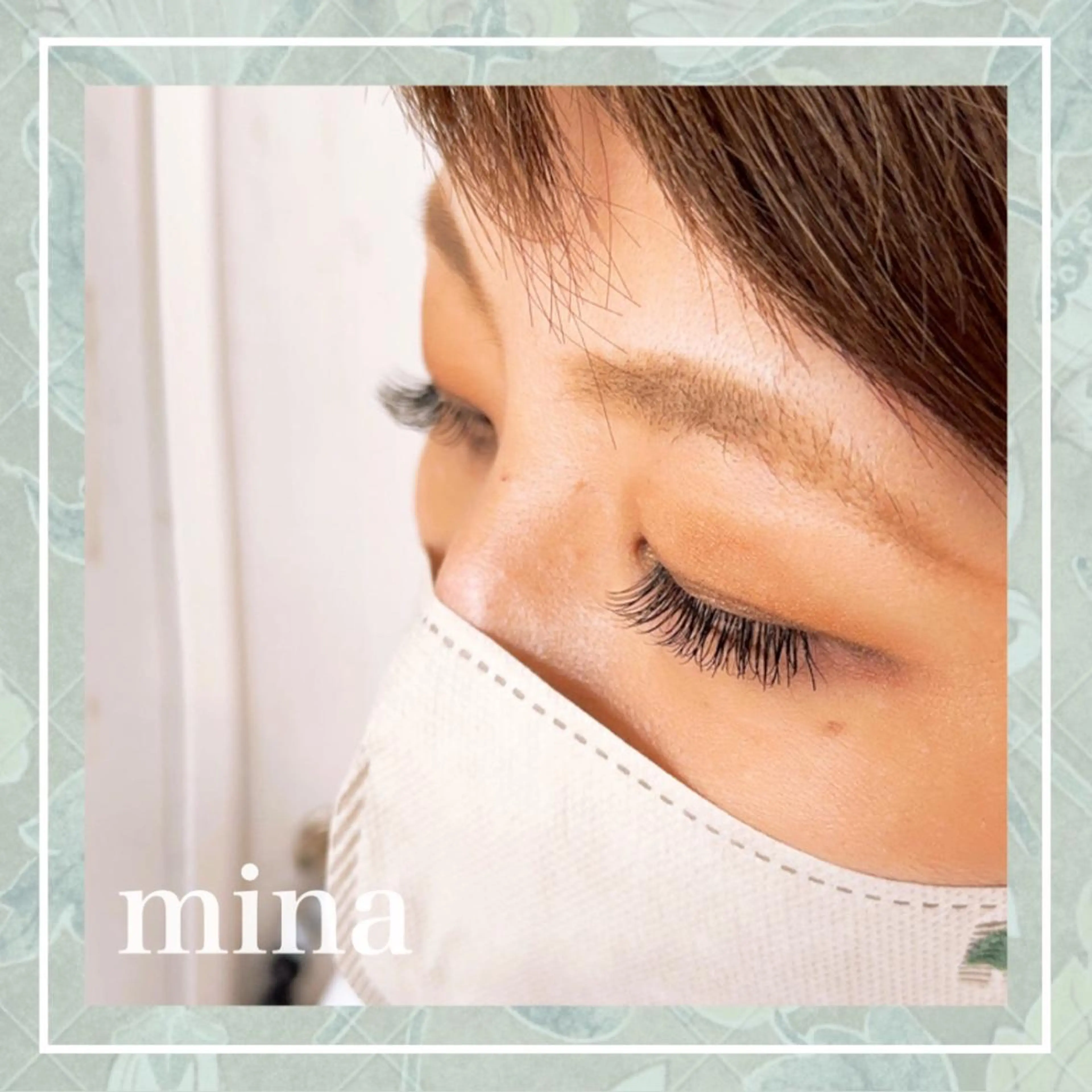 マツエク・マツパ フラットラッシュ eyelashsalon  mina所属・mina ﾐｰﾅのマツエク・マツパデザイン