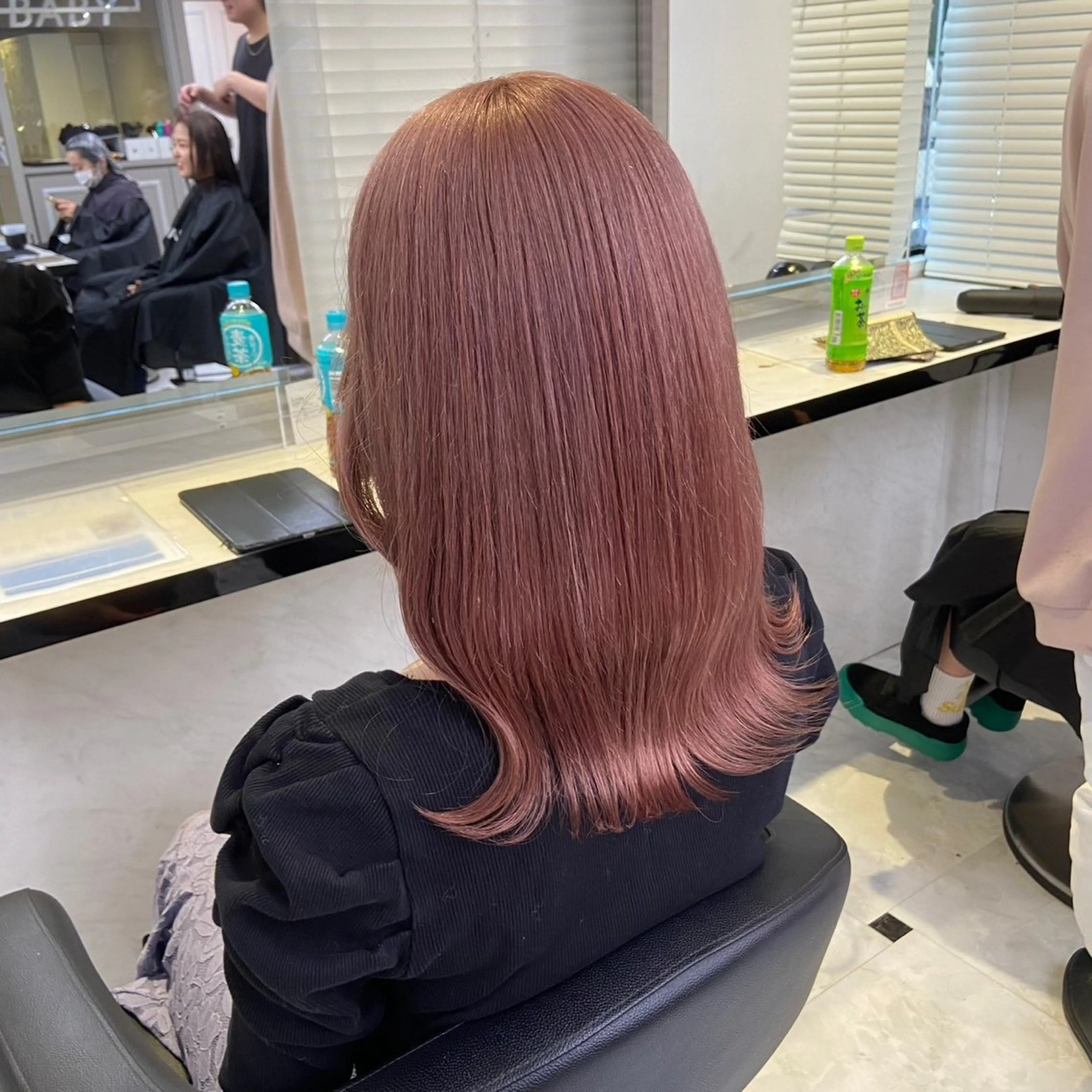 ロング カラー ピンクカラー ヘアカラー 💖トレンド夏 カラー💖FUTAのヘアスタイル