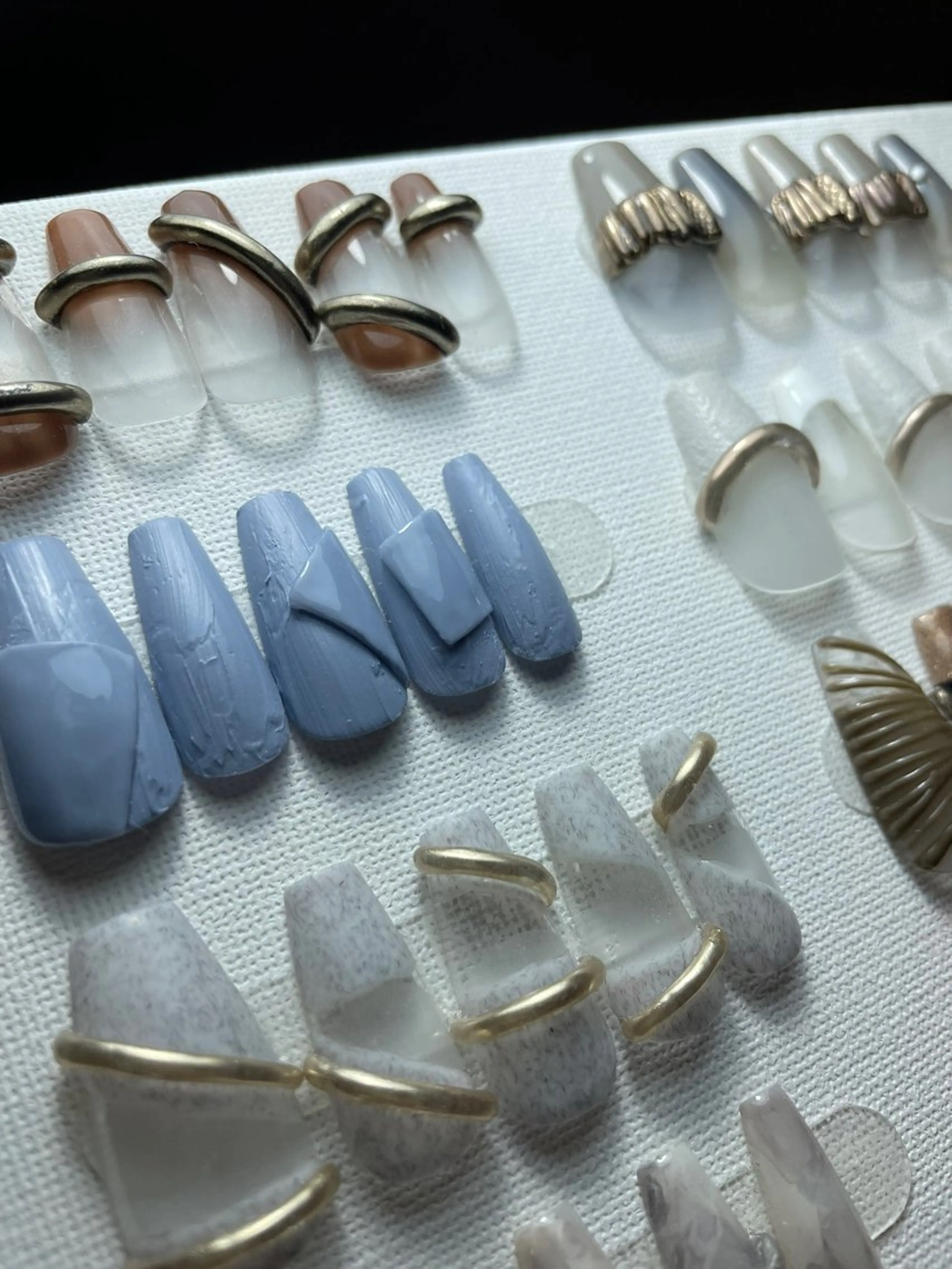 3Dをネイルに💍の写真