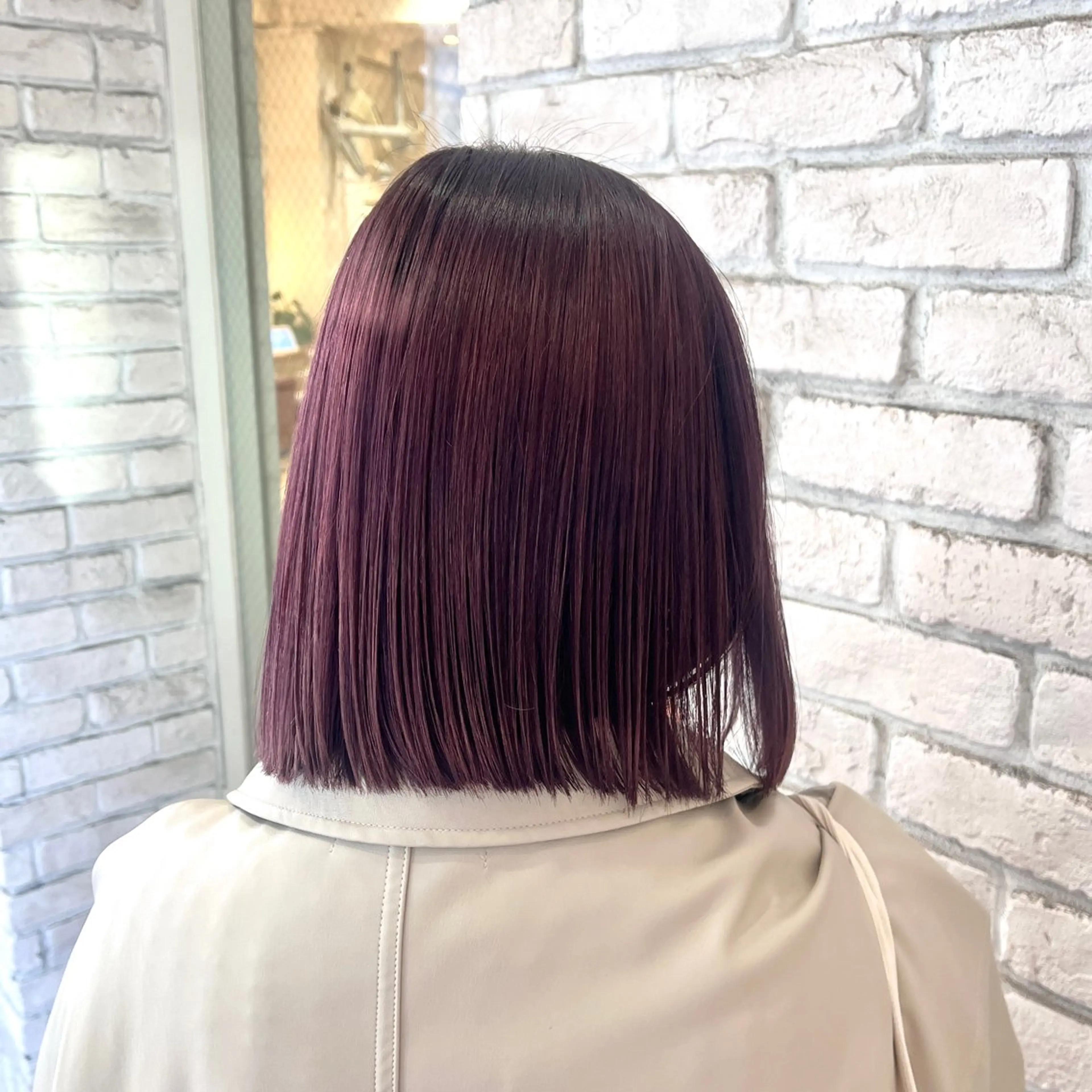 ミディアム カラー カット ヘアカラー 横浜/美髪縮毛矯正 /さくらのヘアスタイル