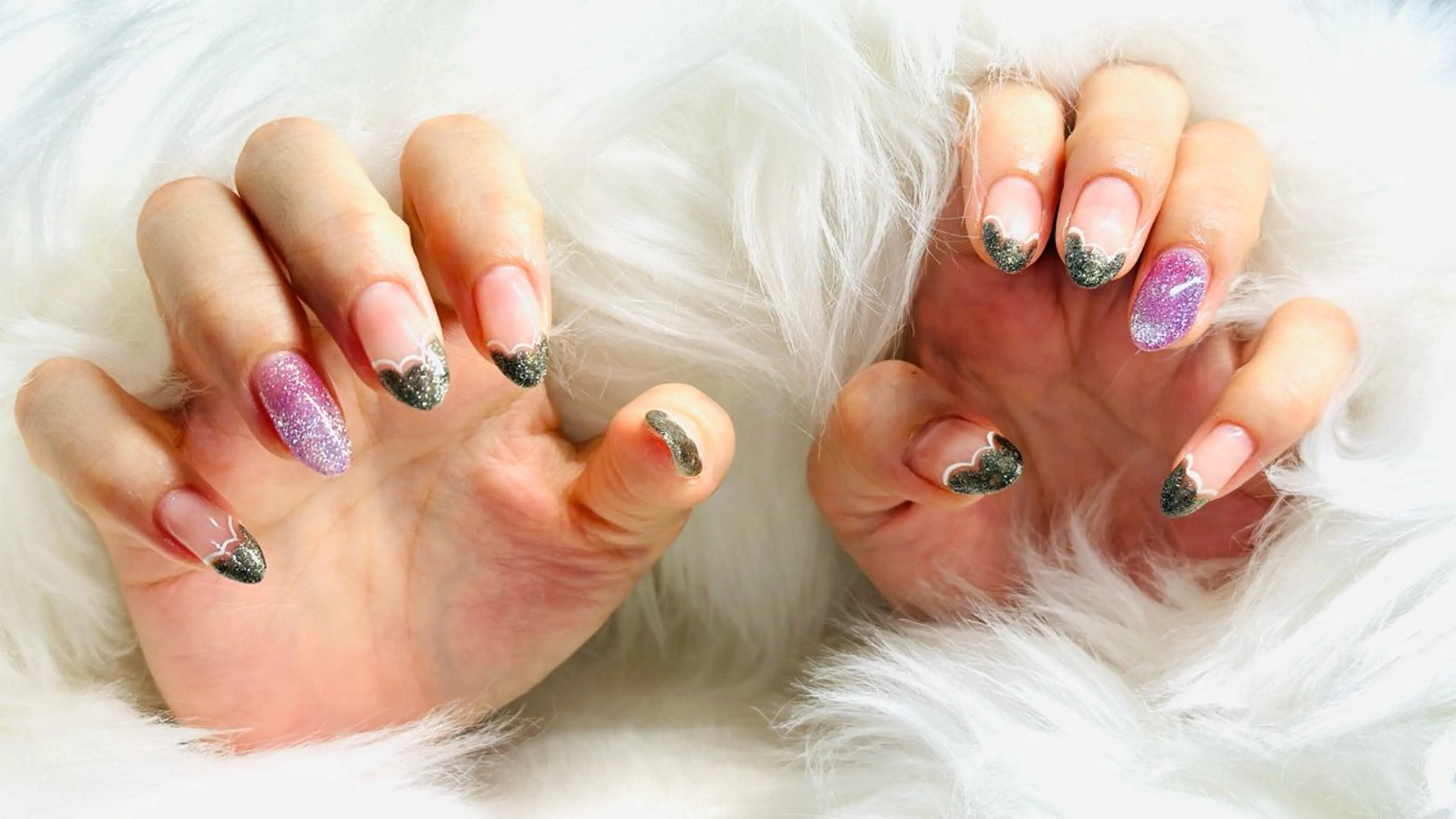 ネイル アートネイル フレンチネイル Queenie nailのネイルデザイン