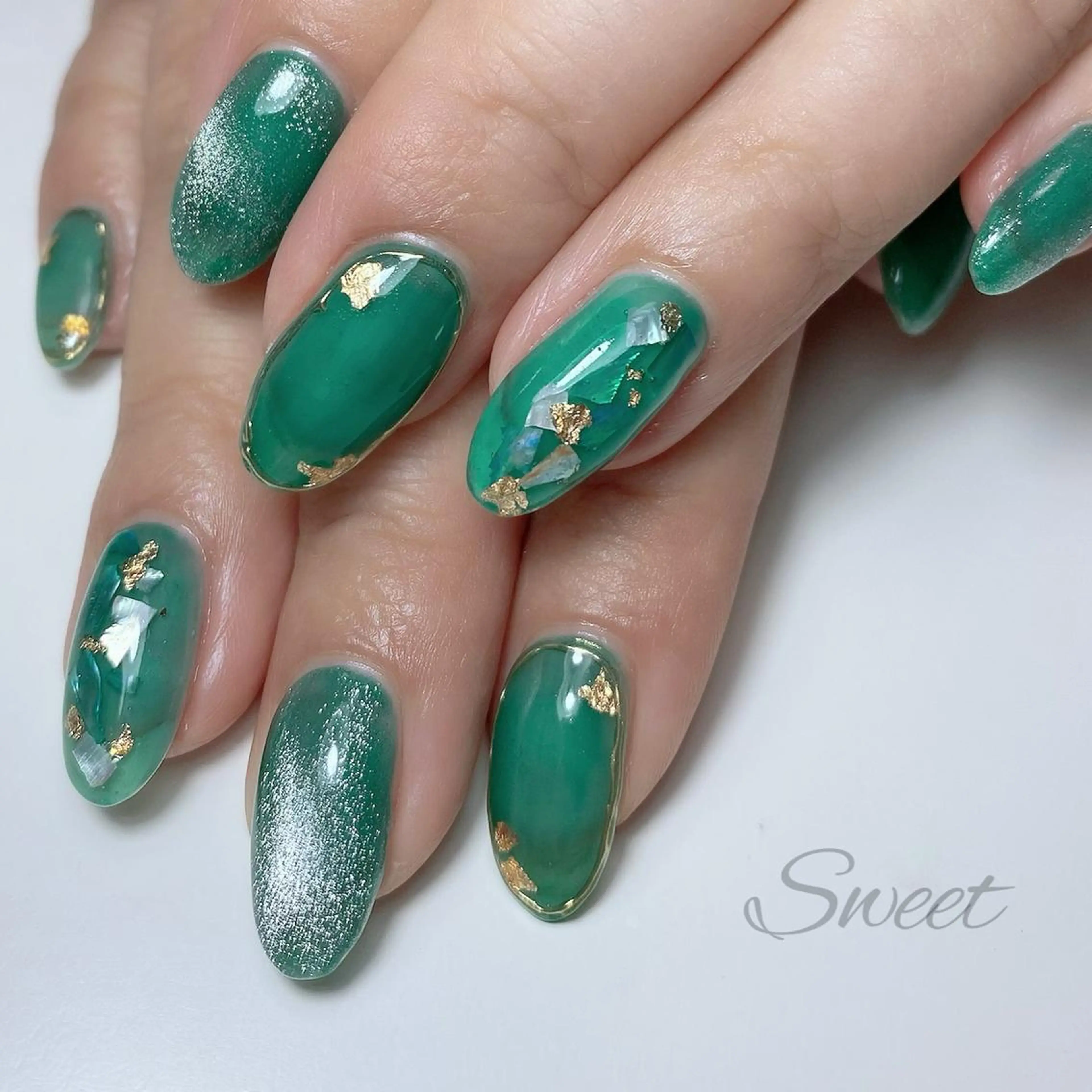 ネイル sweet 仲野陽子のネイルデザイン